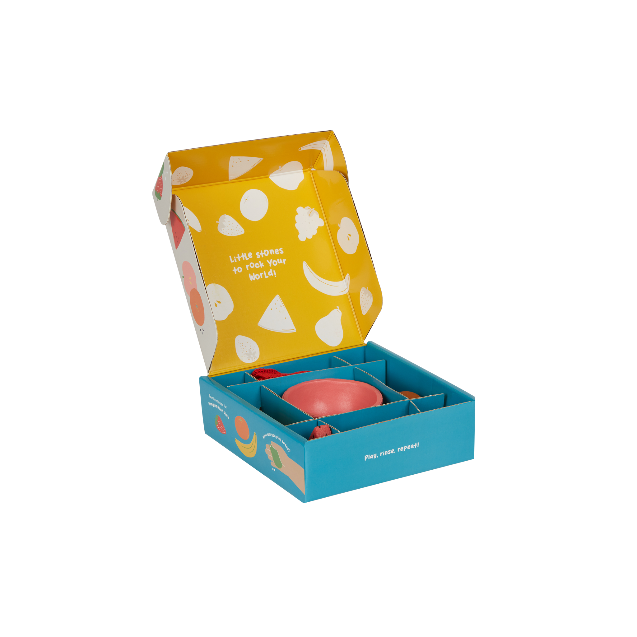 Olli Ella Tubbles Sensory Stones – Fantastic Fruit