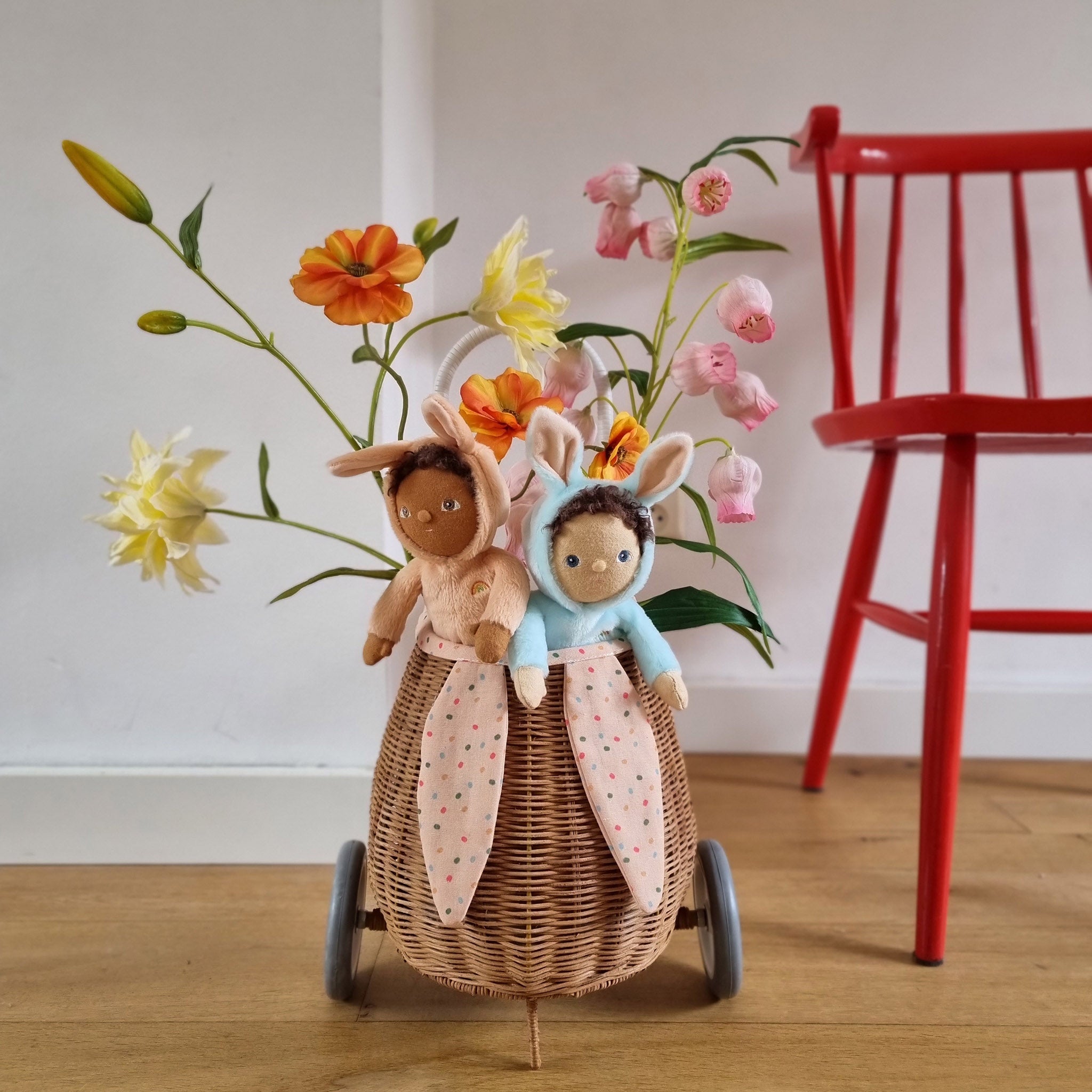 Olli Ella Fluffle Family Dinky Dinkum Doll – Basil Bunny