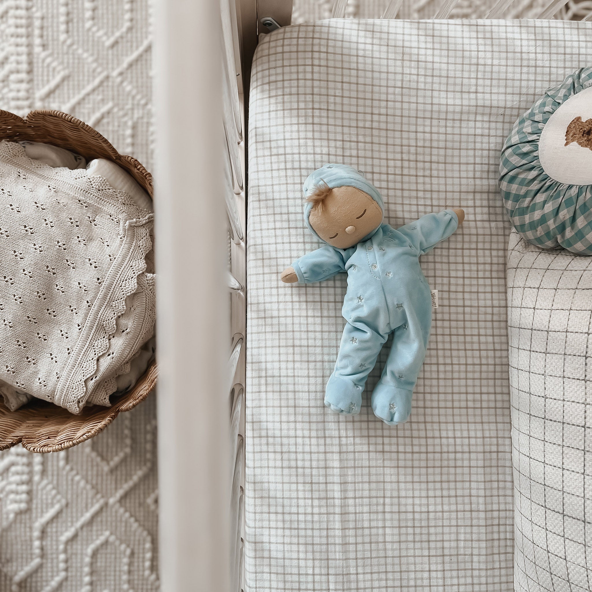 Olli Ella Lullaby Dozy Dinkum Doll Leo – Baby Blue