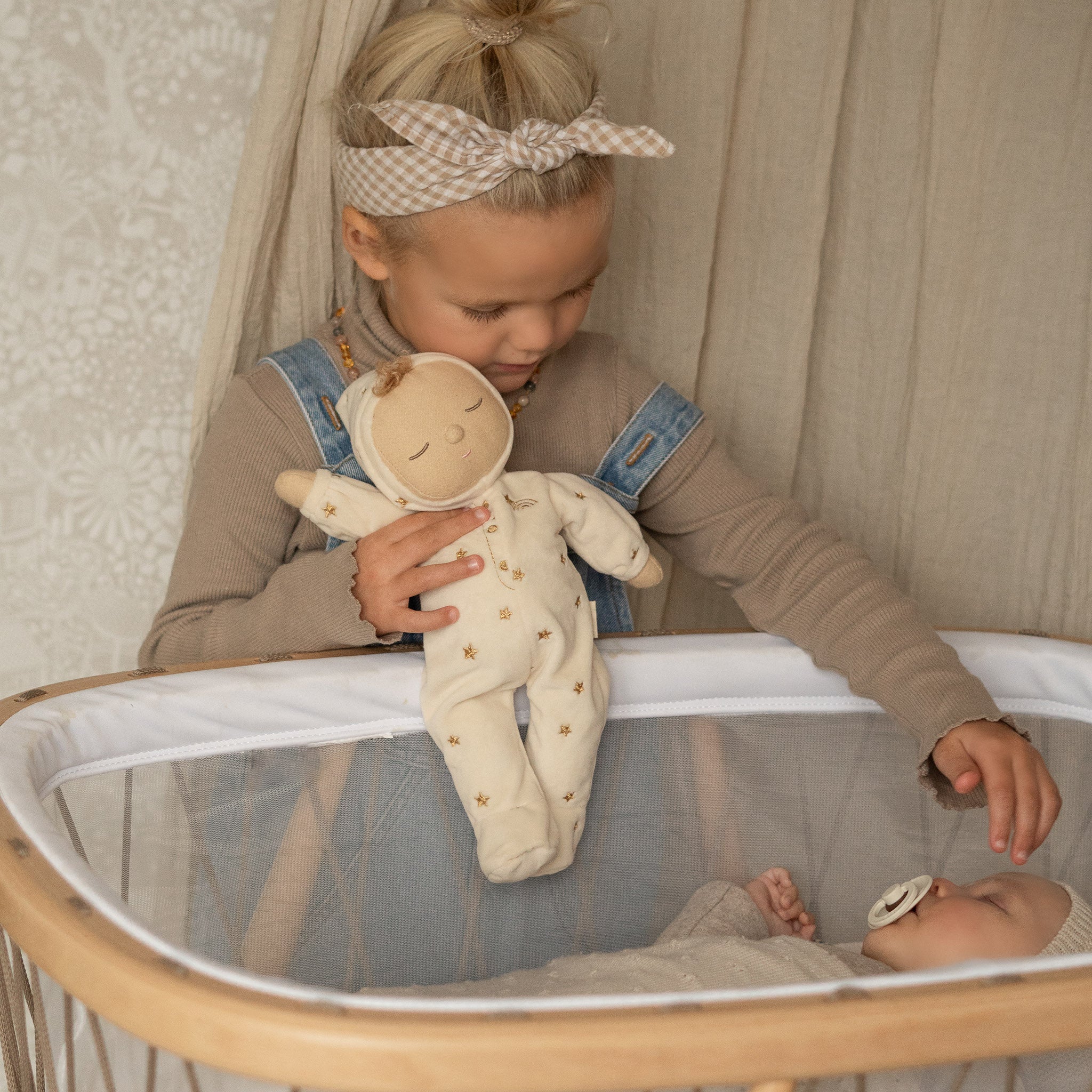 Olli Ella Lullaby Dozy Dinkum Doll Lyra – Buttercream