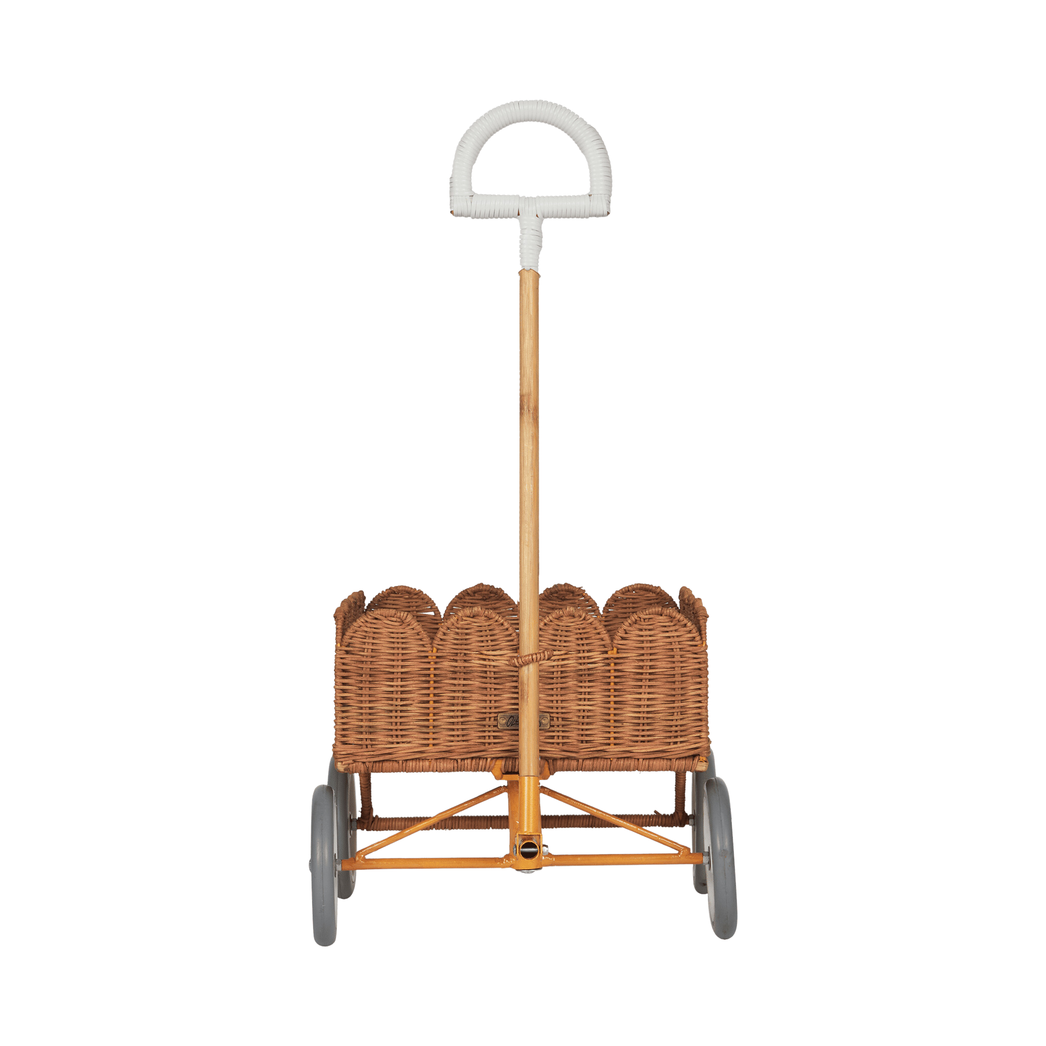 Olli Ella Rattan Petal Wonder Wagon – Natural