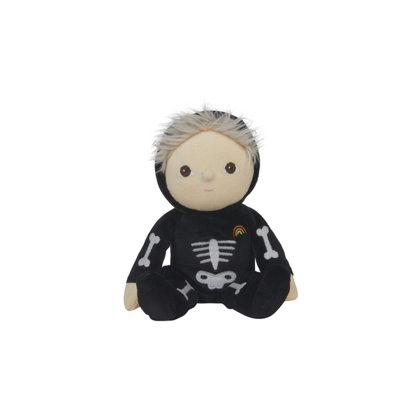 Olli Ella Holiday Hollow Dinky Dinkum Doll – Scully Skeleton (Limited Edition)