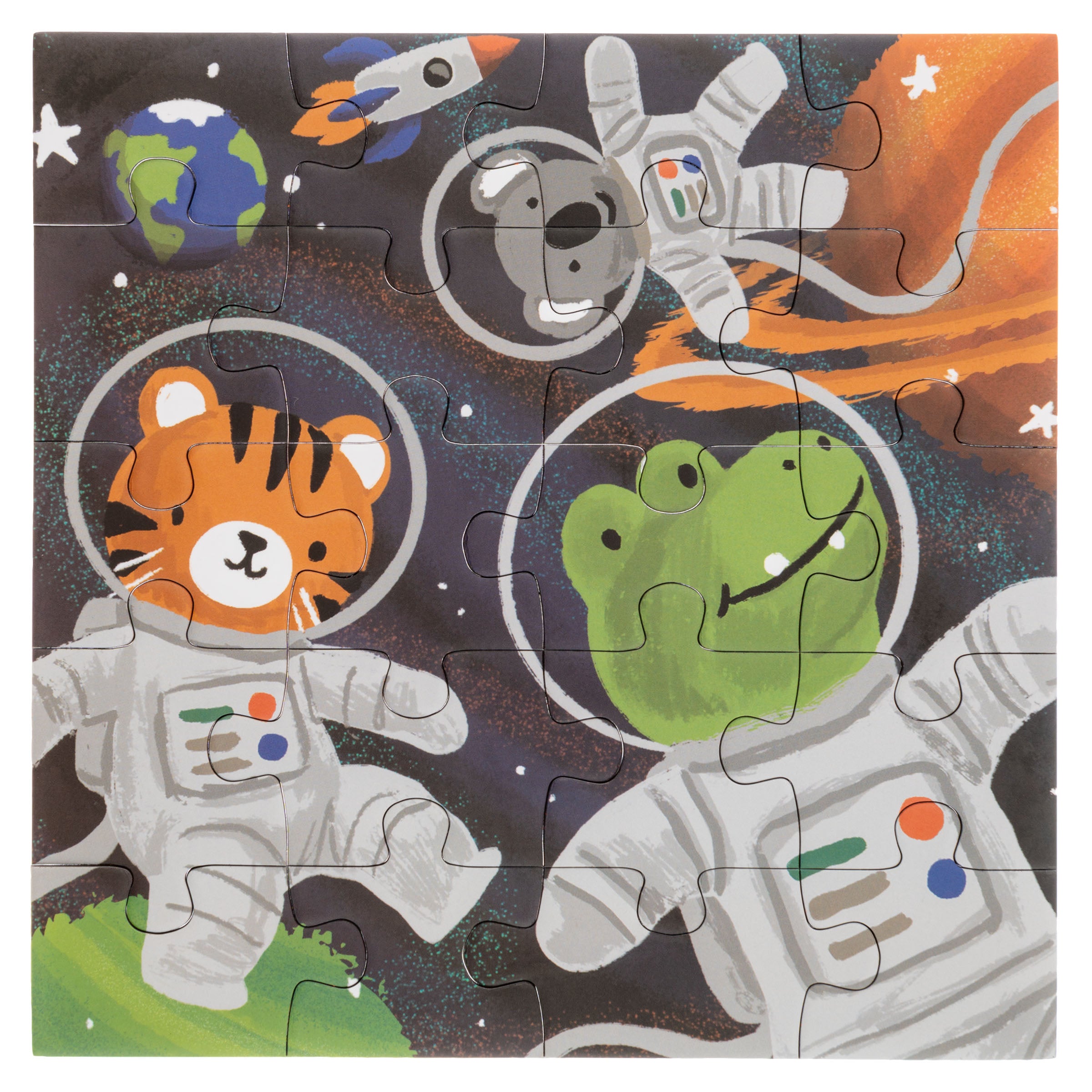 Stephen Joseph 4-In-1 Magnetic Puzzle Book – Adventure