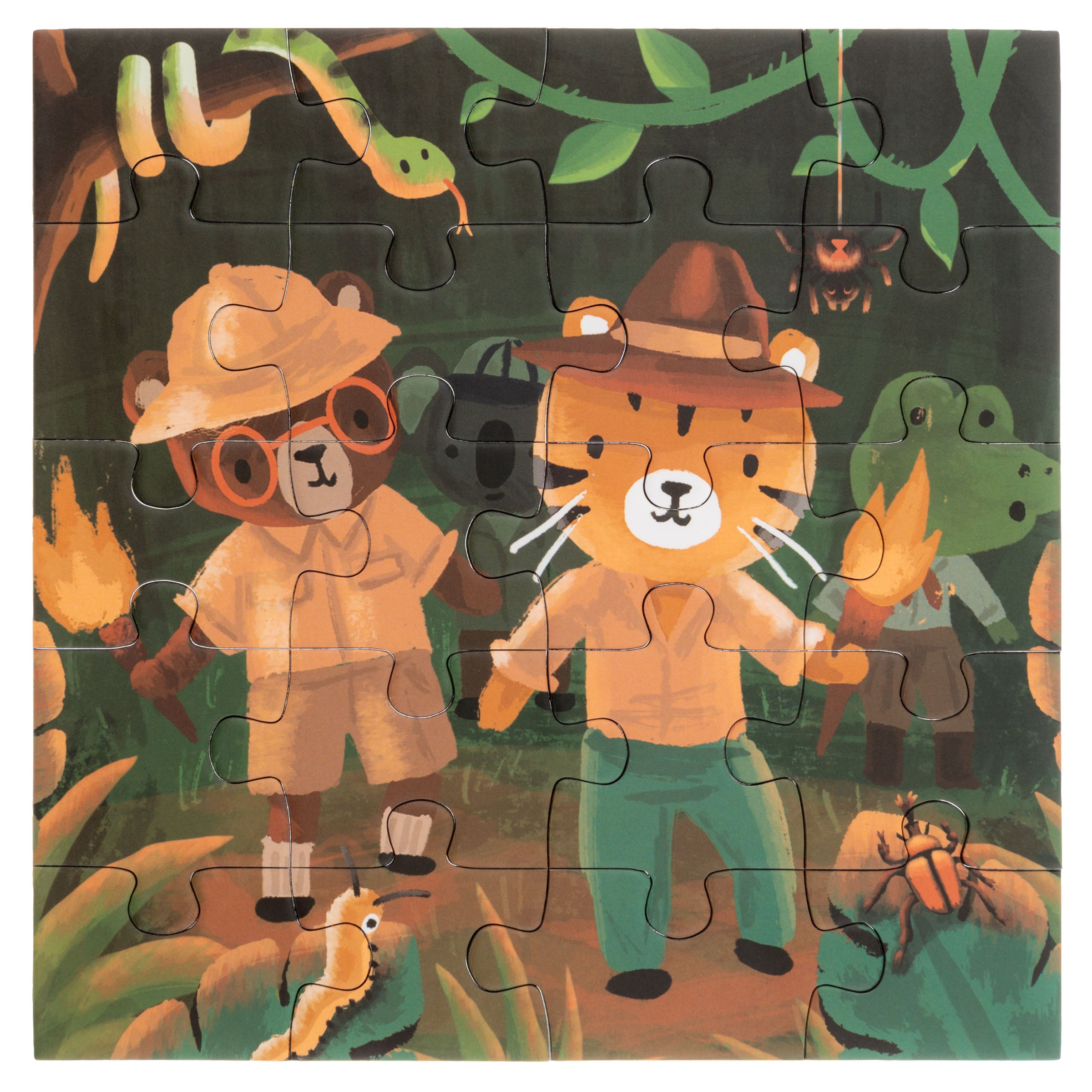 Stephen Joseph 4-In-1 Magnetic Puzzle Book – Adventure