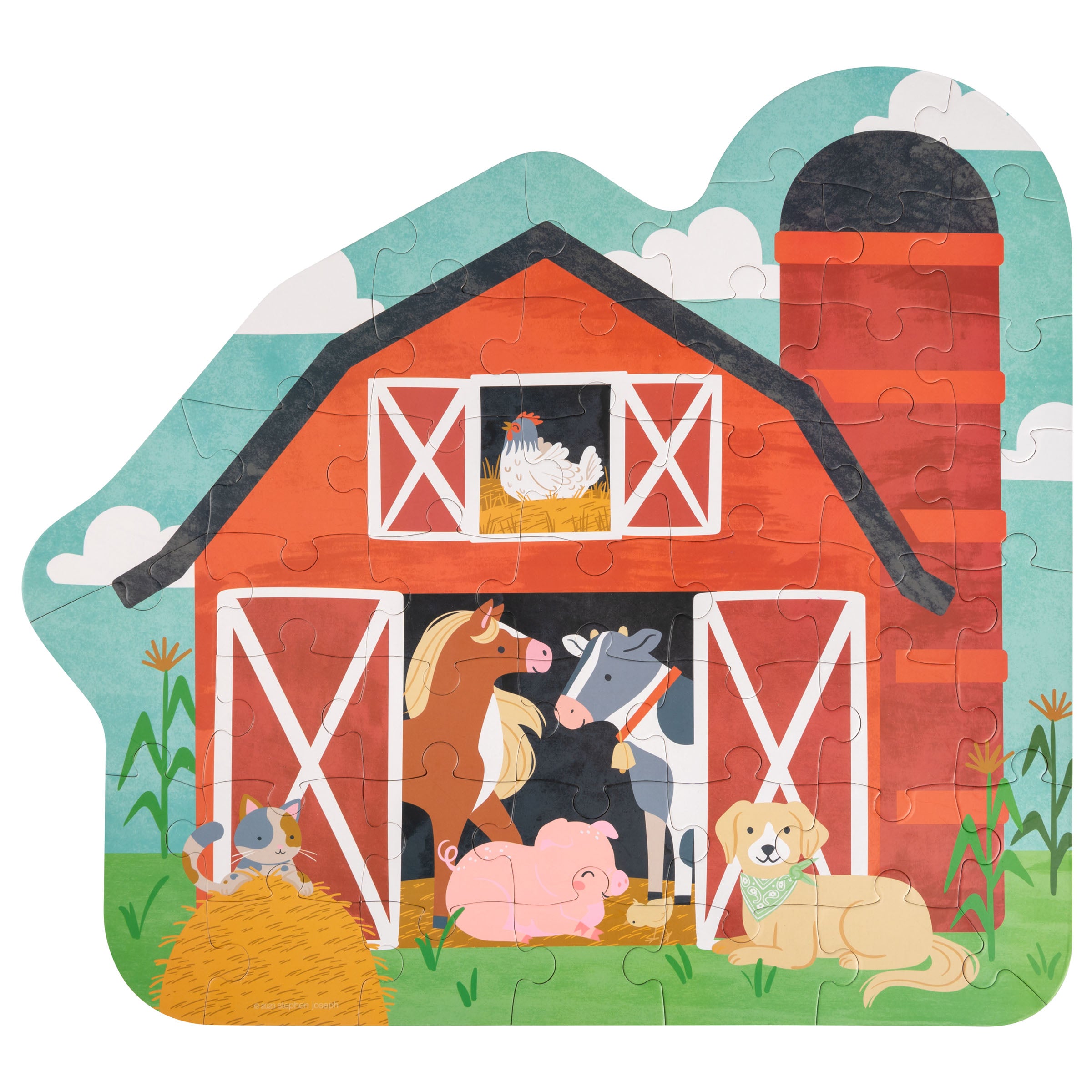Stephen Joseph Farm Puzzle – 44 Piece