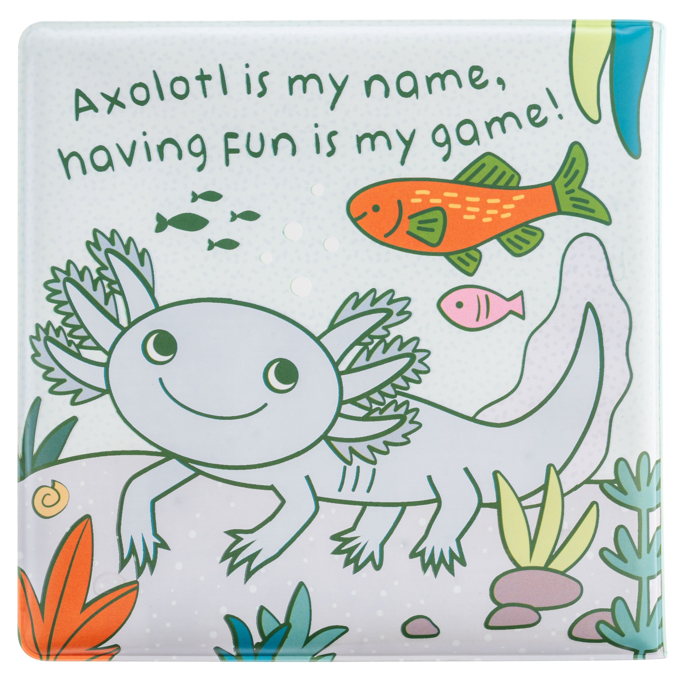 Stephen Joseph Colour Changing Bath Book – Axolotl