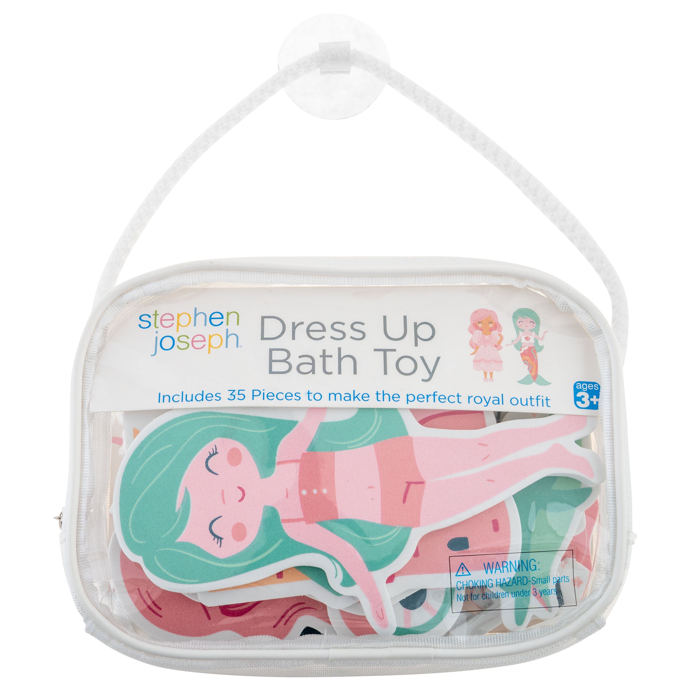 Stephen Joseph Dress-Up Bath Toy – Mermaid And Princess