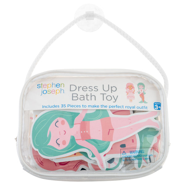 Stephen Joseph Dress-Up Bath Toy – Mermaid And Princess