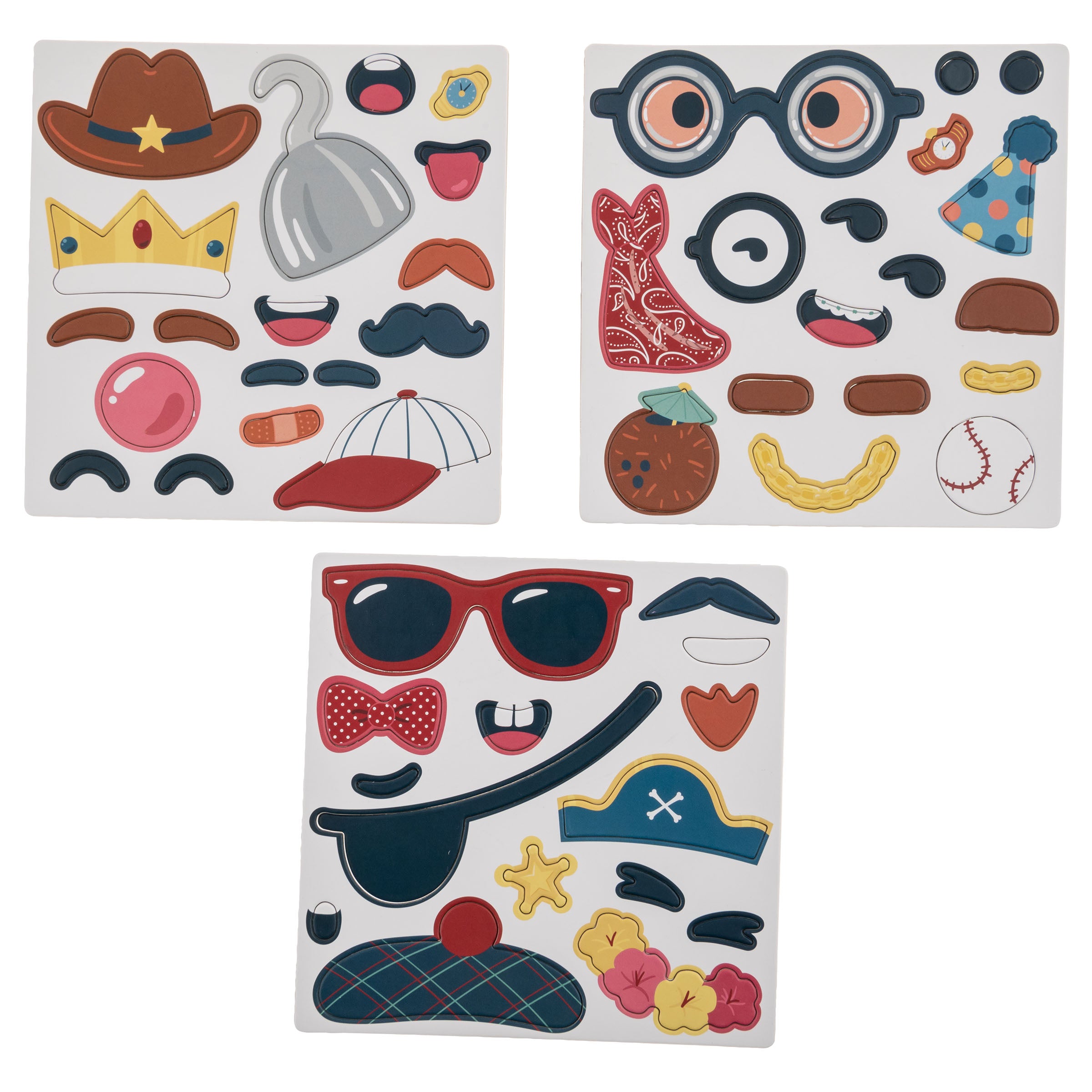 Stephen Joseph Funny Faces Magnetic Set – Blue