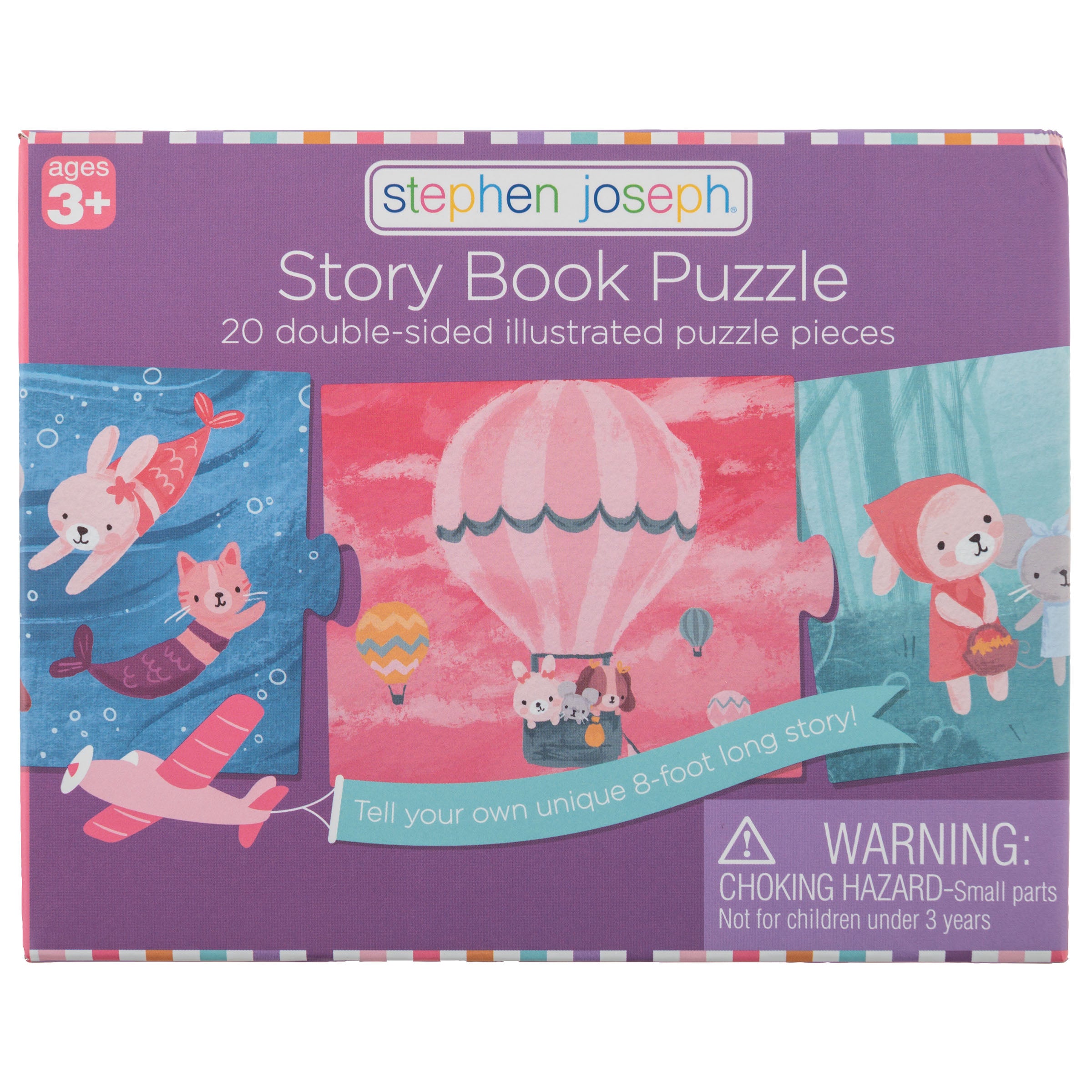 Stephen Joseph Story Book Puzzle – Pink