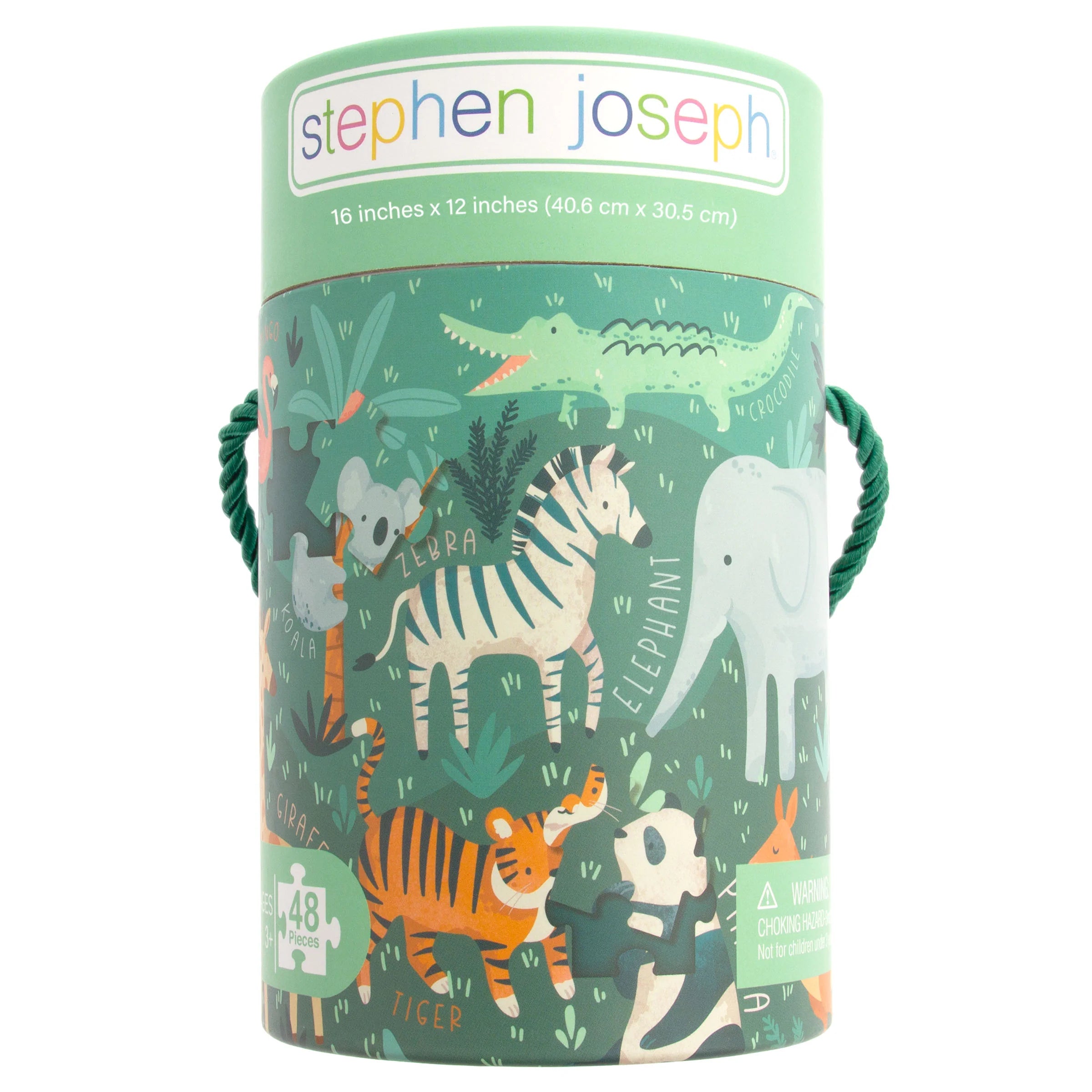 Stephen Joseph Animal Kingdom Puzzle – 48 Piece