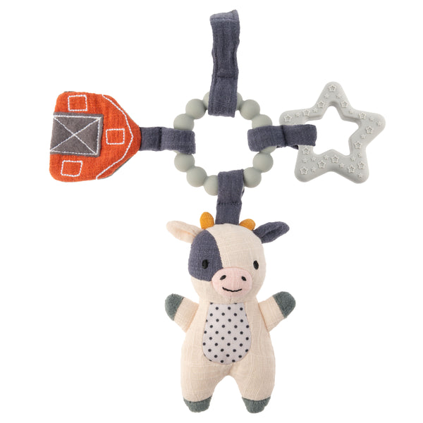 Stephen Joseph Stroller Toy – Cow