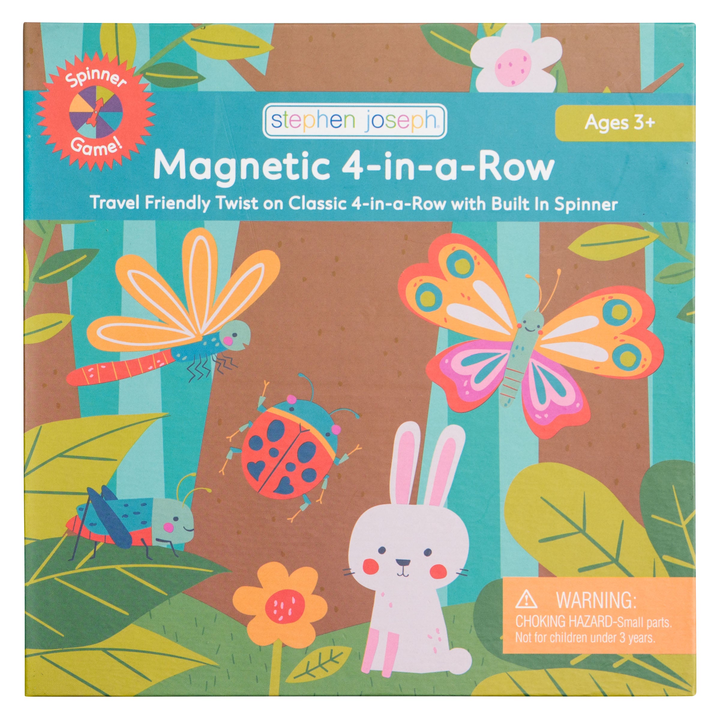 Stephen Joseph Magnetic 4-In-A-Row – Garden