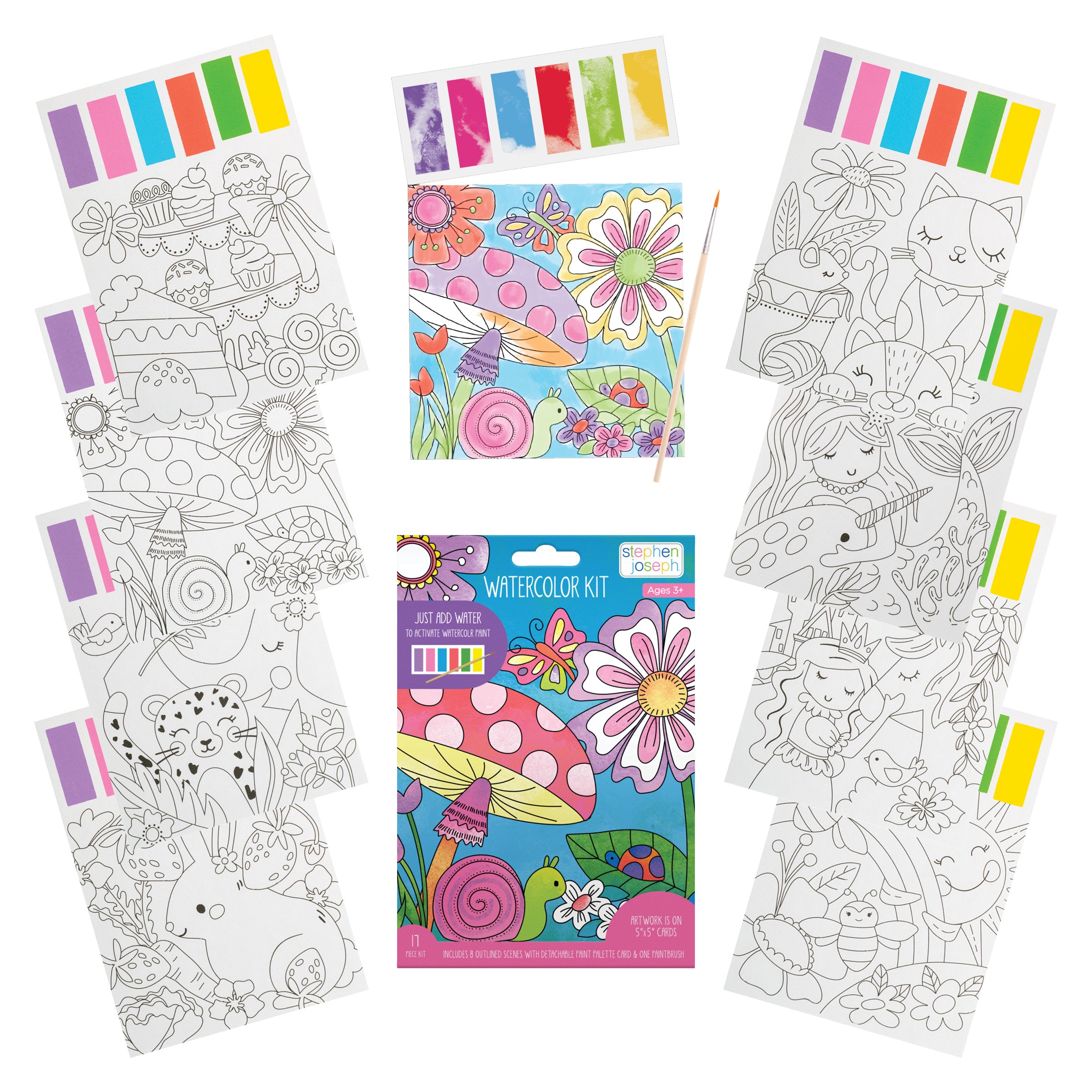 Stephen Joseph Watercolour Art Kit – Fairytale Friends