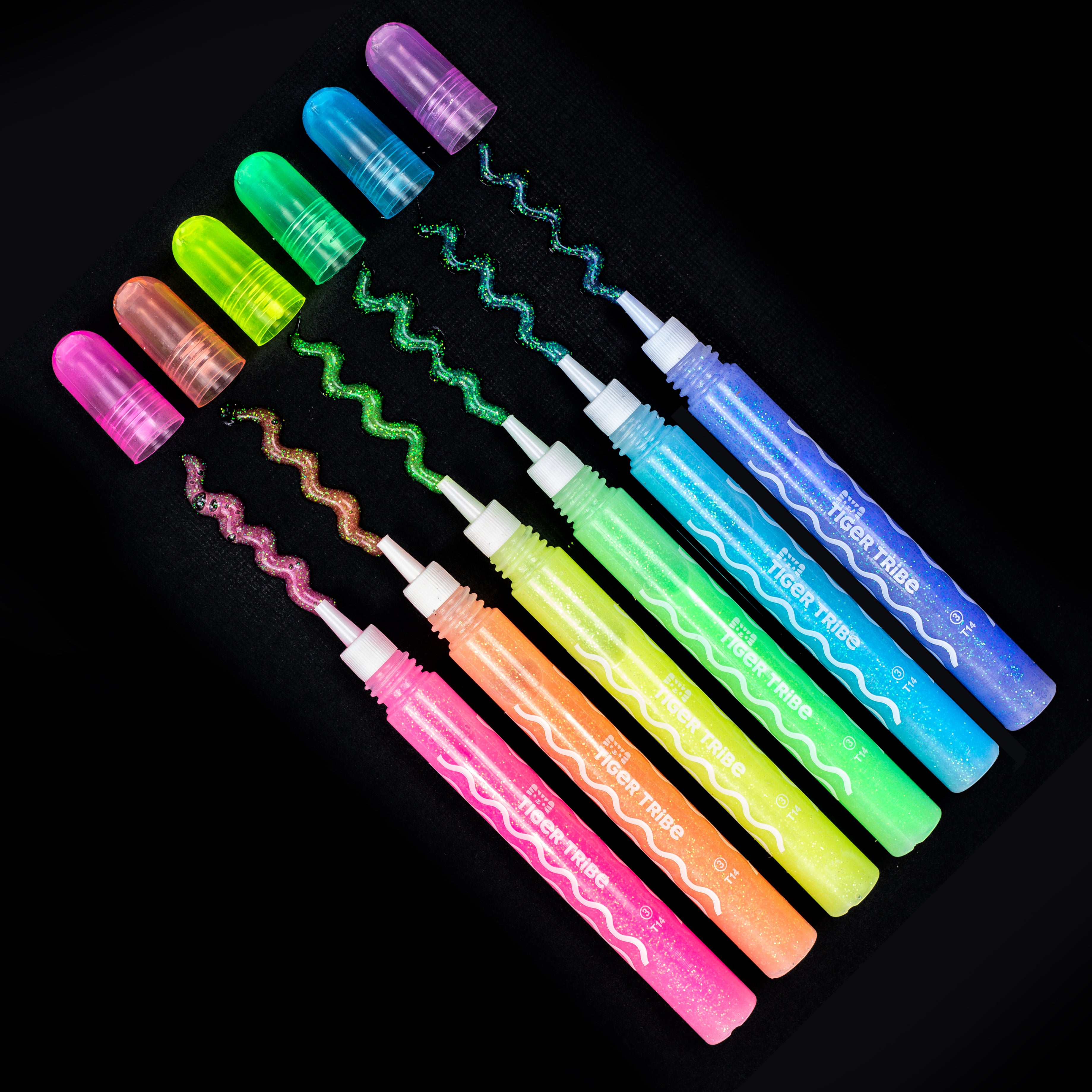 Tiger Tribe Glow Pens (Set of 6)