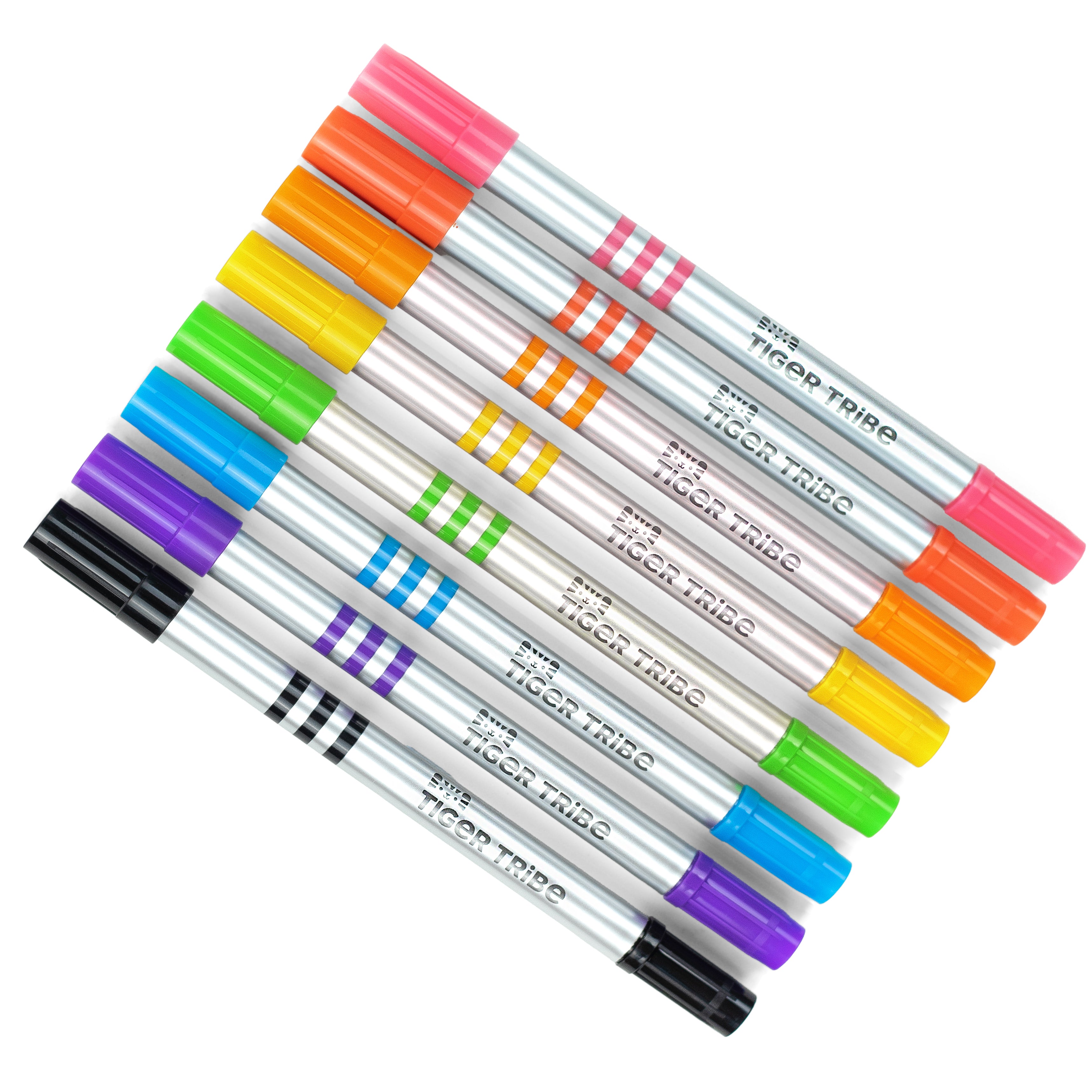 Tiger Tribe Dual-Tip Paint Pens (Set of 8)