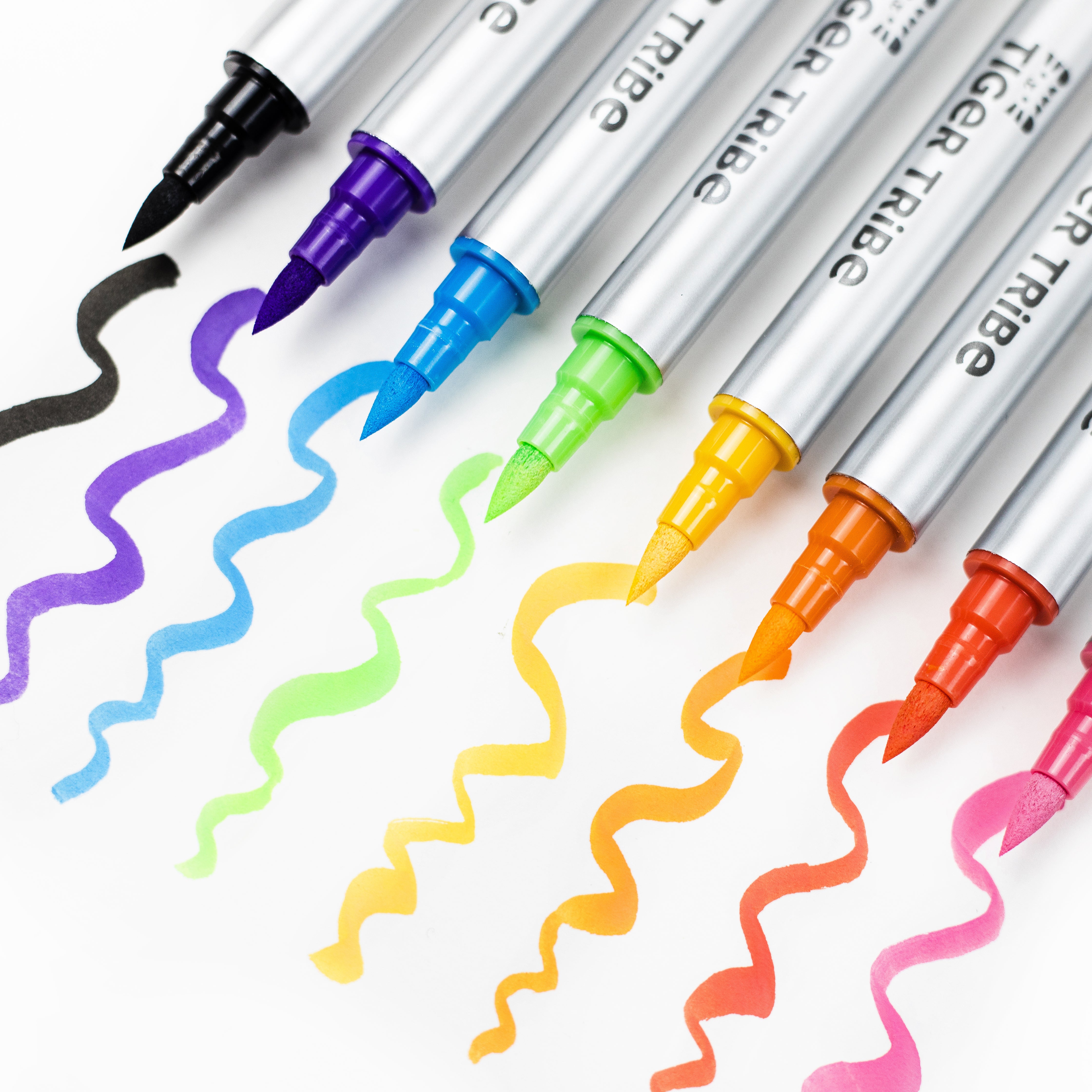 Tiger Tribe Dual-Tip Paint Pens (Set of 8)