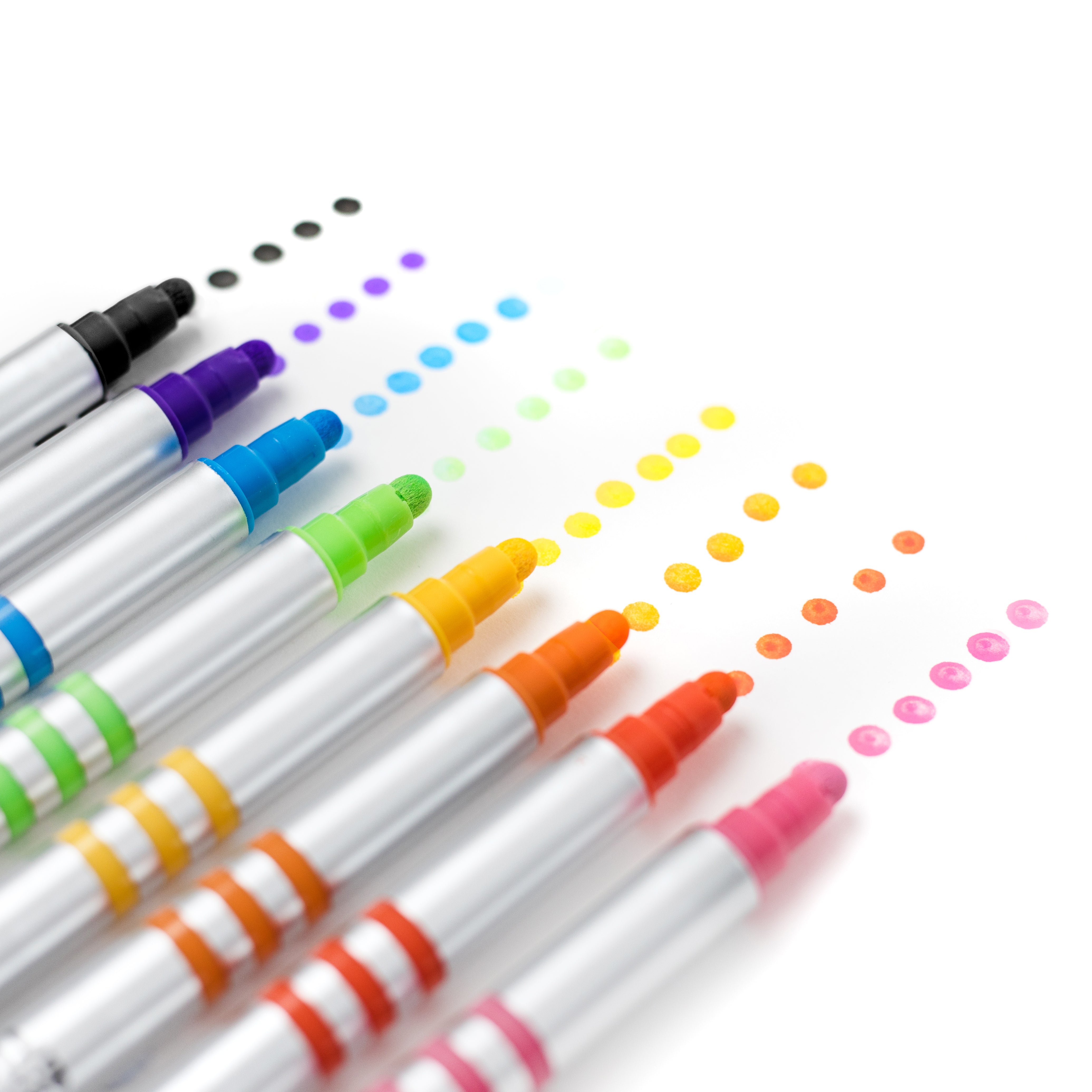 Tiger Tribe Dual-Tip Paint Pens (Set of 8)