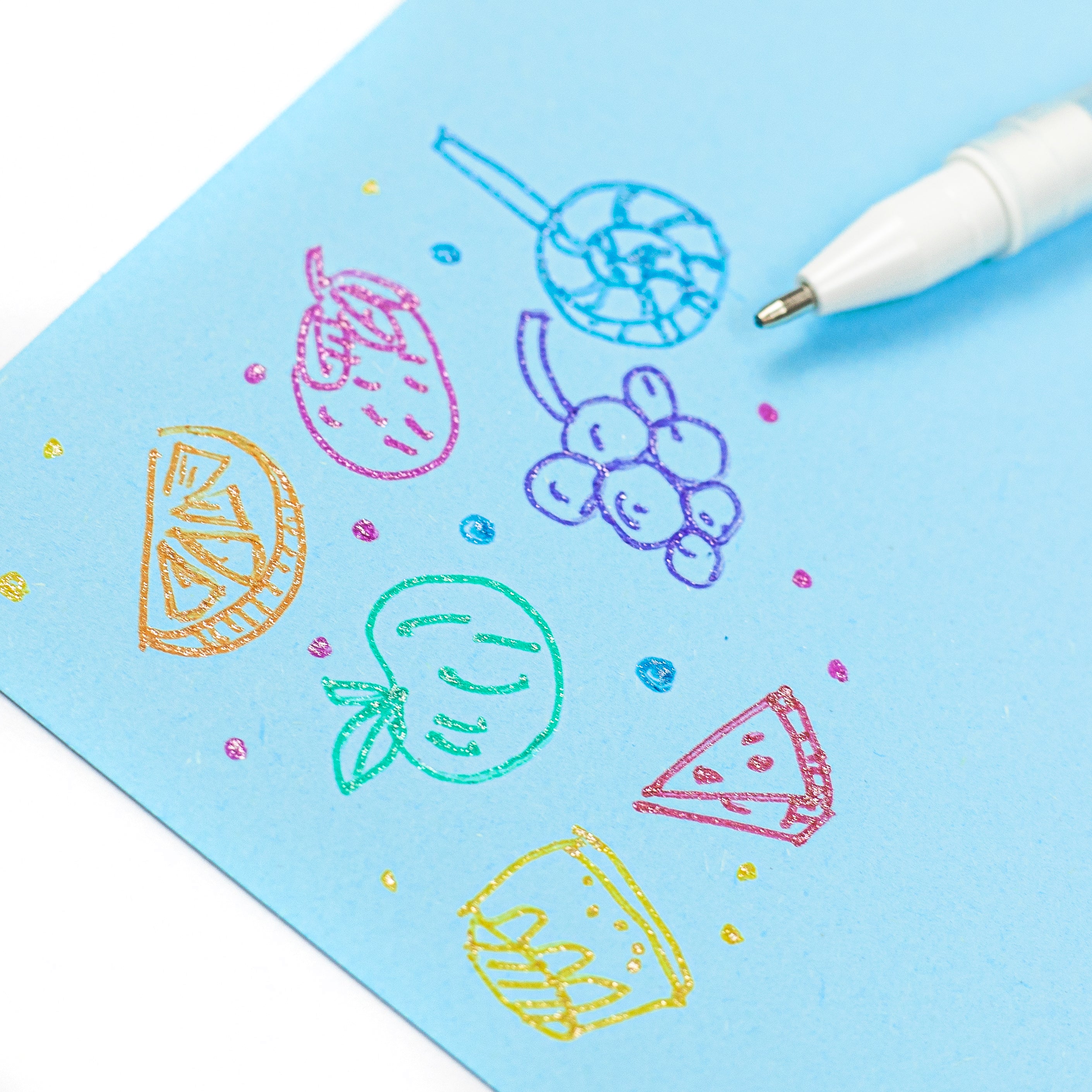 Tiger Tribe Shimmer Scented Gel Pens (Set of 10)