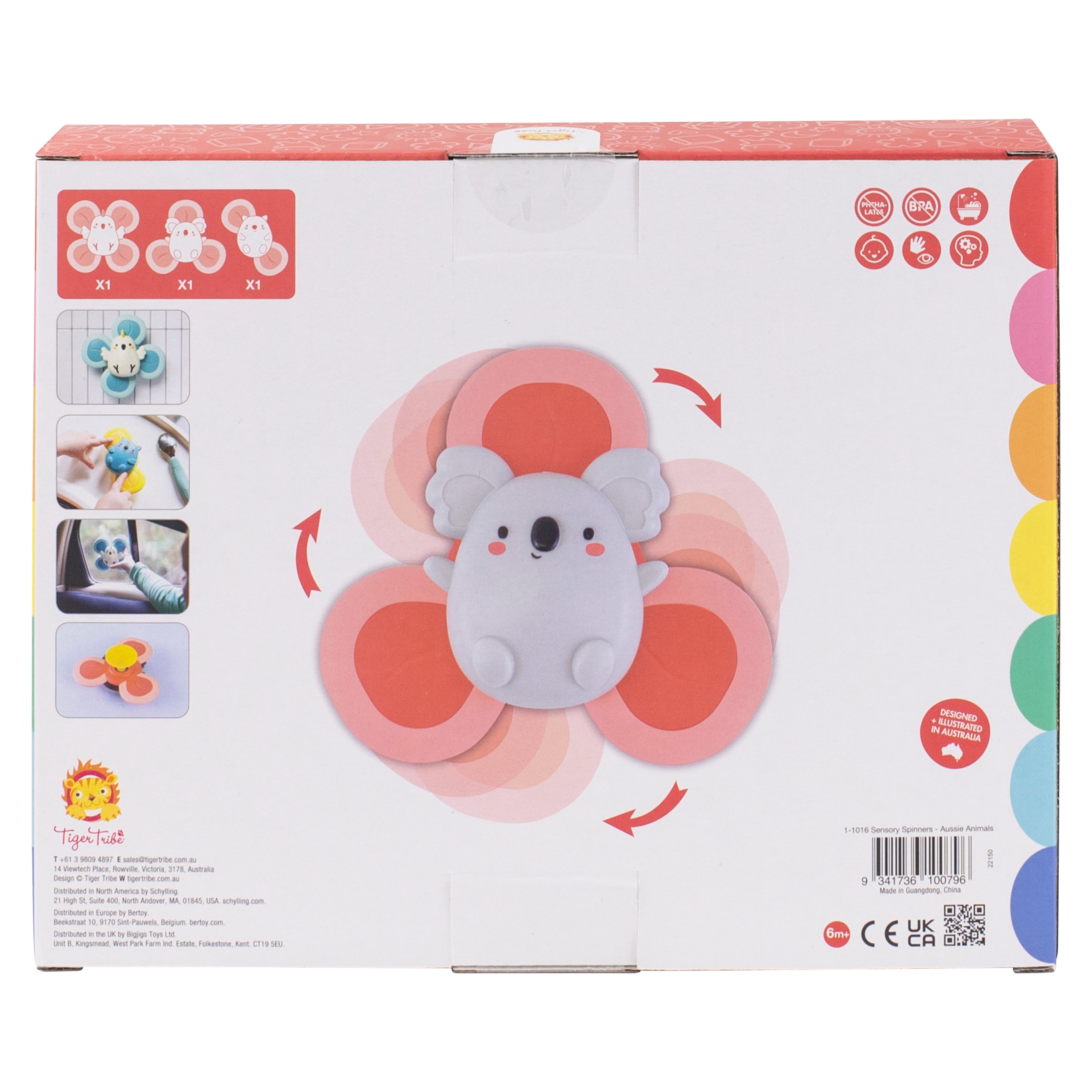 Tiger Tribe Sensory Spinners – Aussie Animals