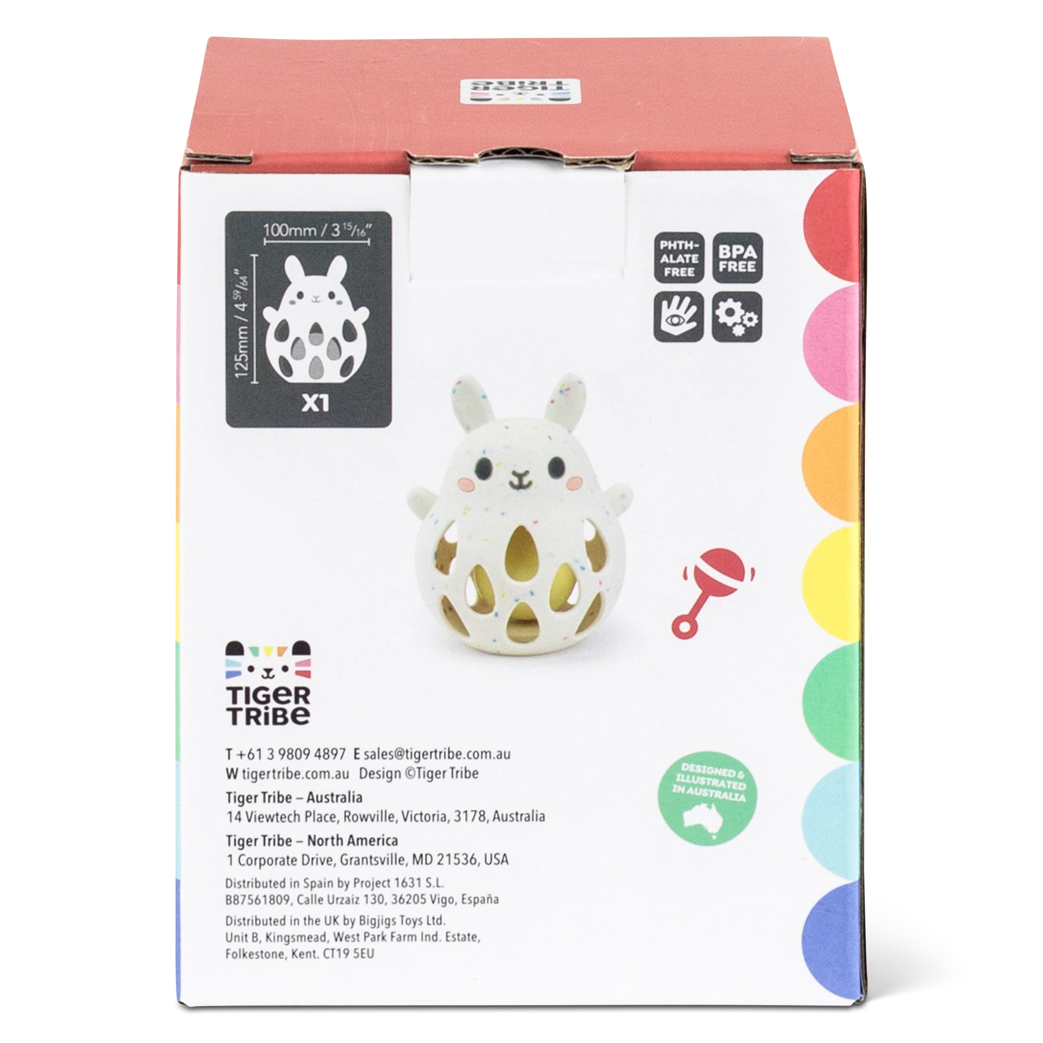 Tiger Tribe Rattle – Bunny