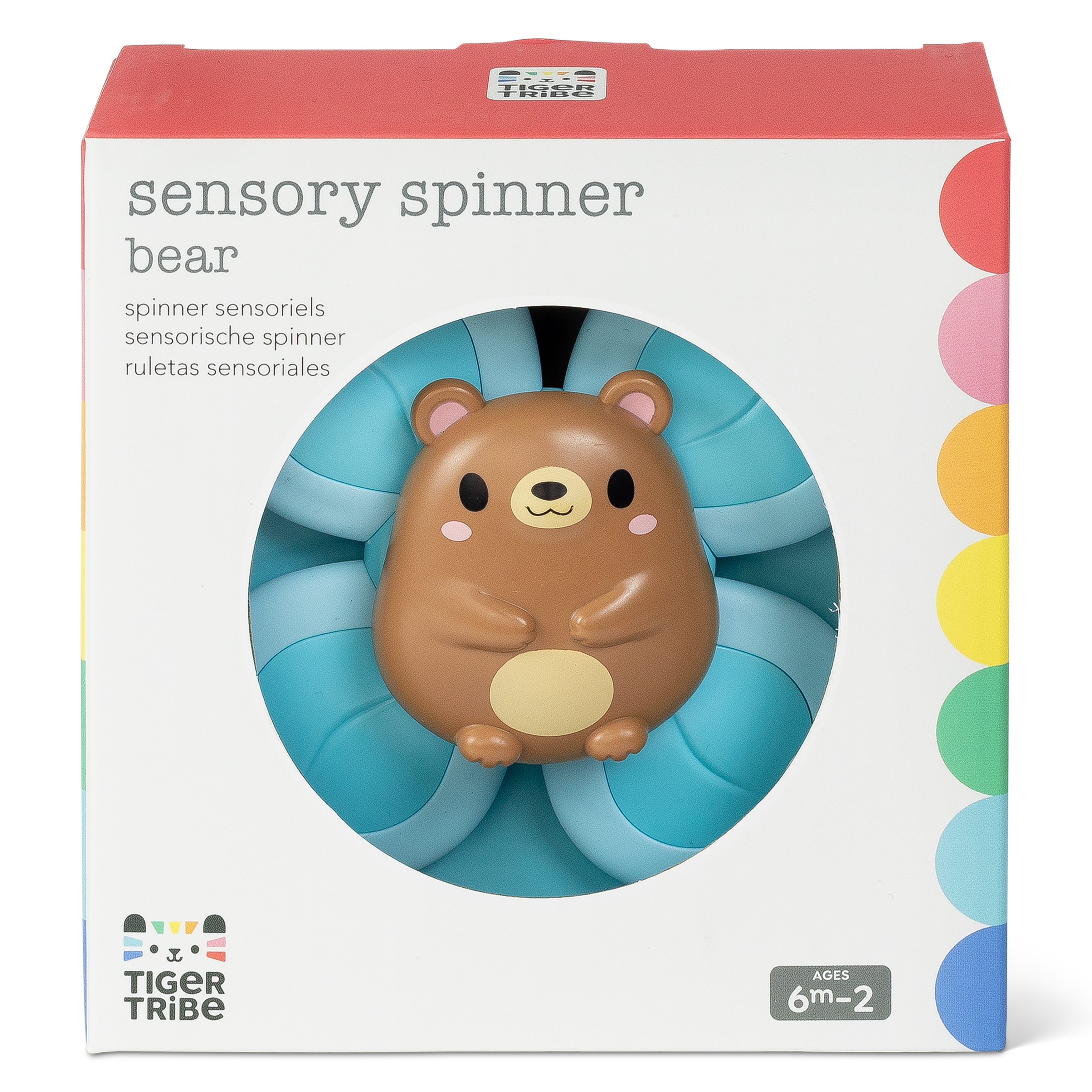 Tiger Tribe Sensory Spinners – Bear