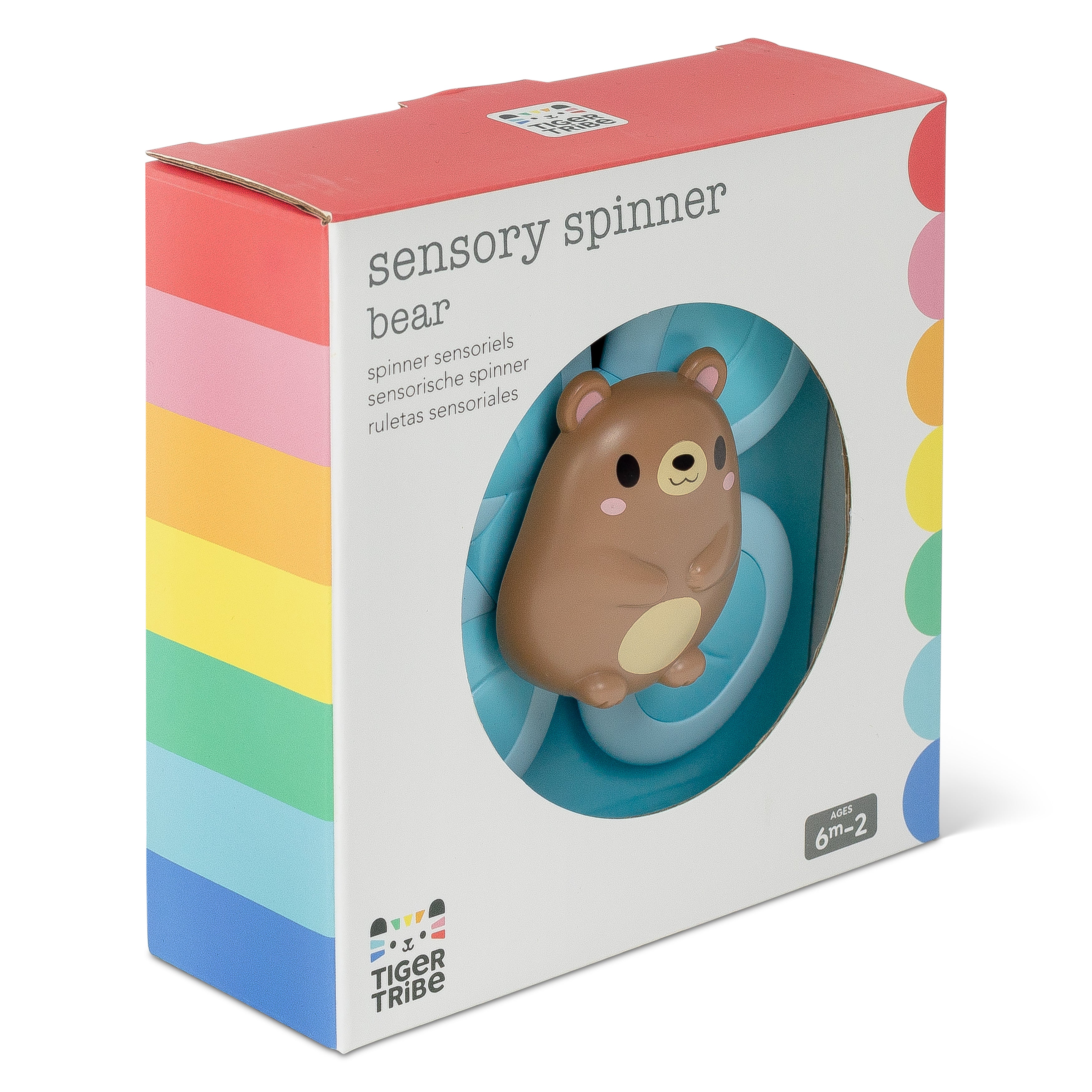 Tiger Tribe Sensory Spinners – Bear