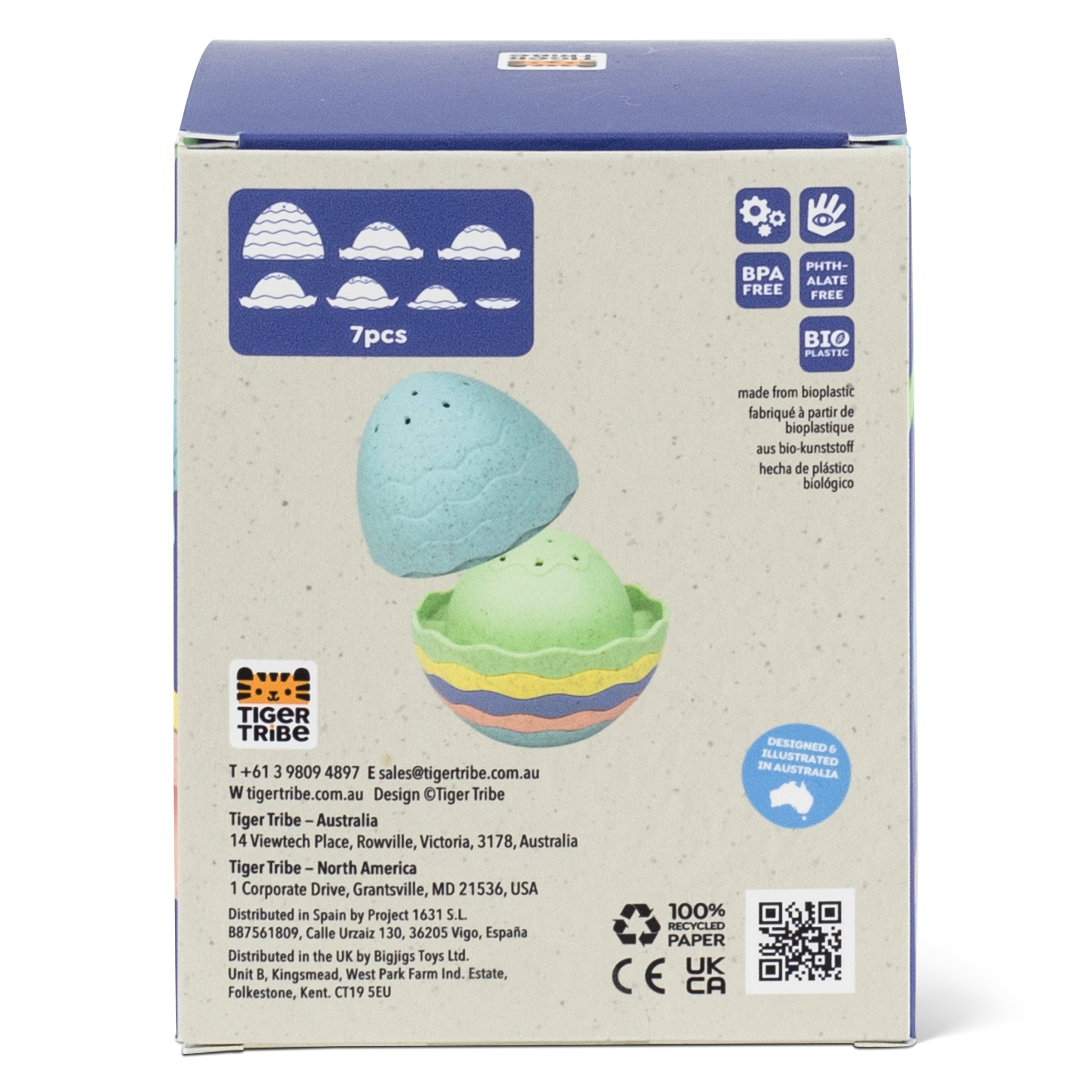 Tiger Tribe Stack & Pour – Bath Egg