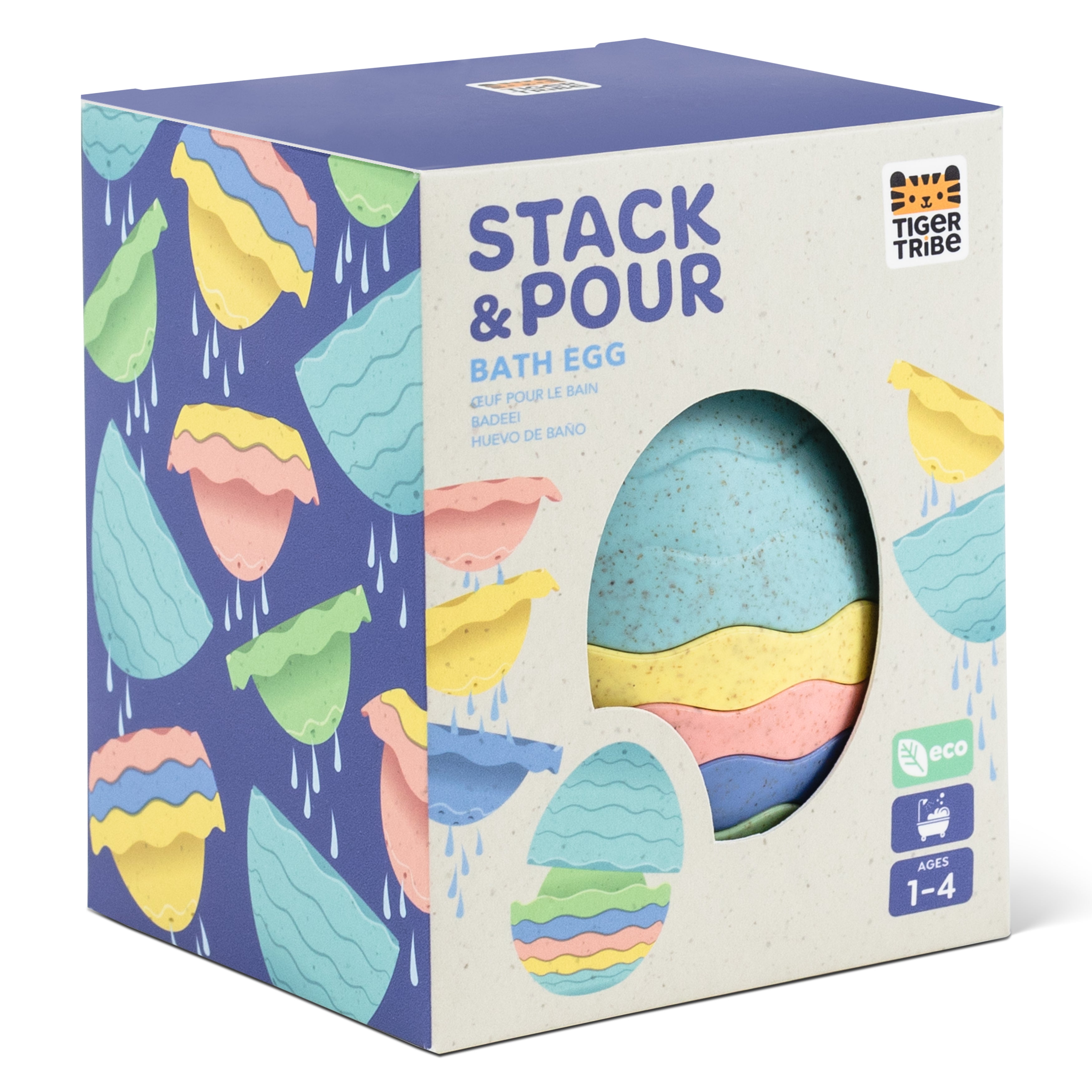 Tiger Tribe Stack & Pour – Bath Egg