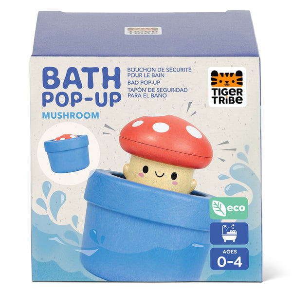Tiger Tribe Bath Pop-Up – Mushroom