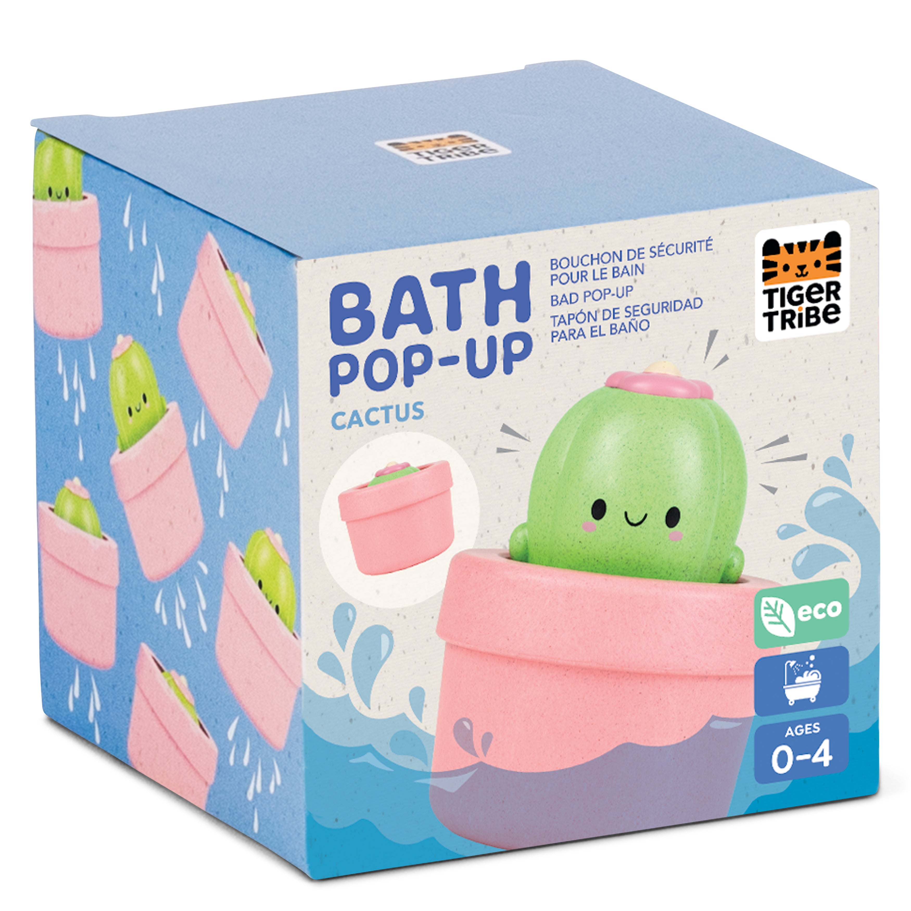 Tiger Tribe Bath Pop-Up – Cactus