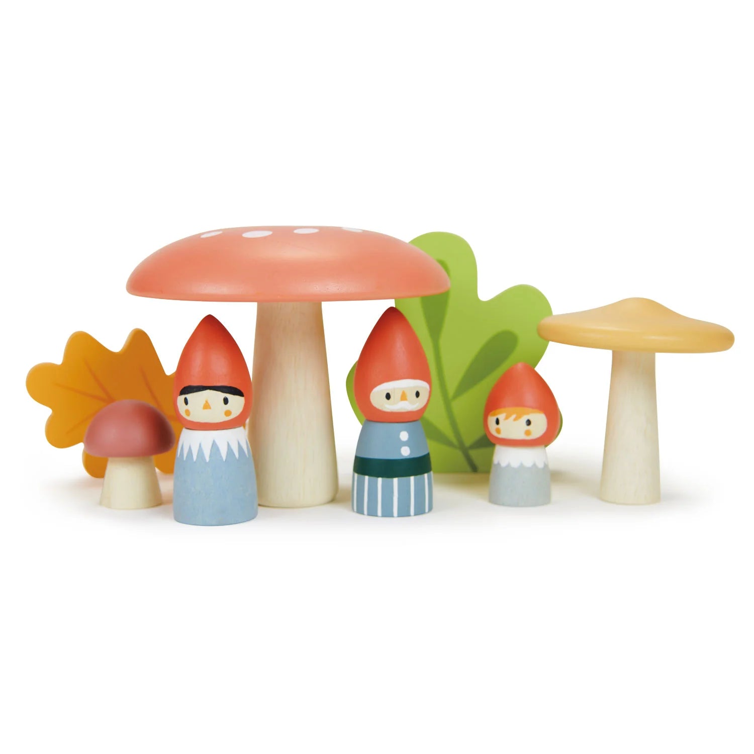 Tender Leaf Woodland Gnome Family