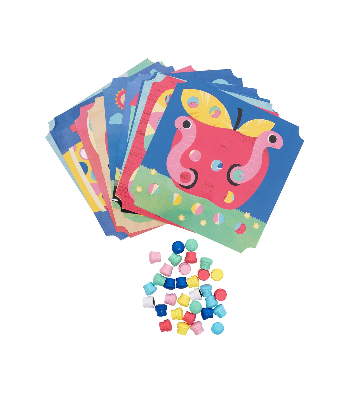 Tiger Tribe Button Puzzle – Animals