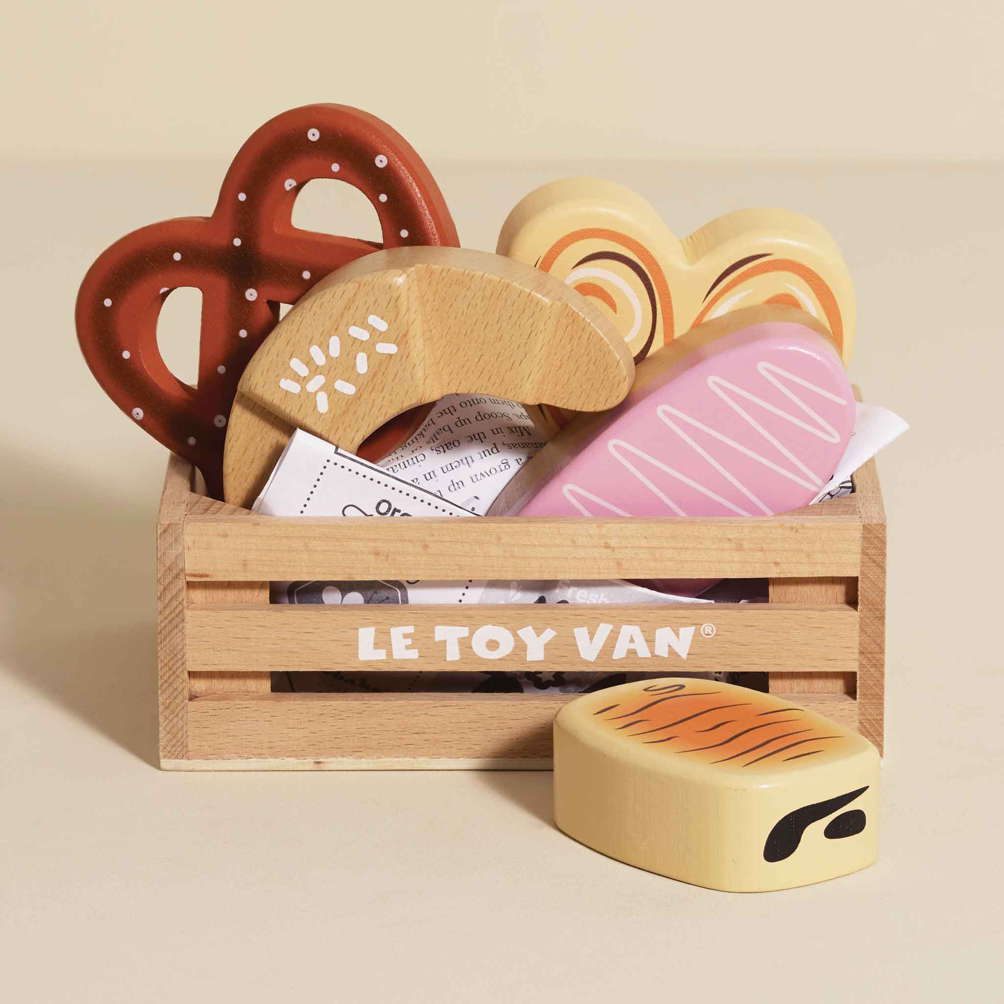 Le Toy Van Wooden Bakery & Patisserie Market Crate