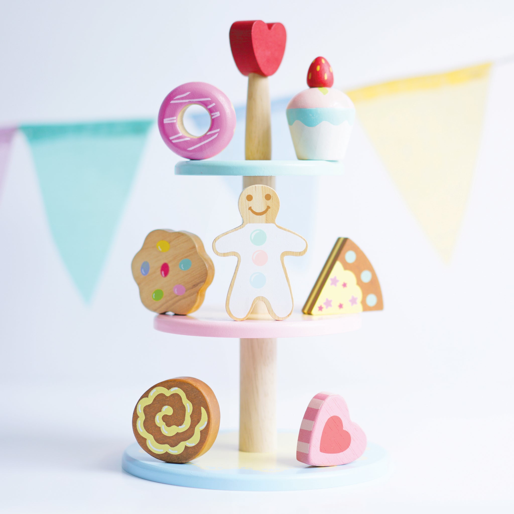 Le Toy Van Three Tier Patisserie Cake Stand
