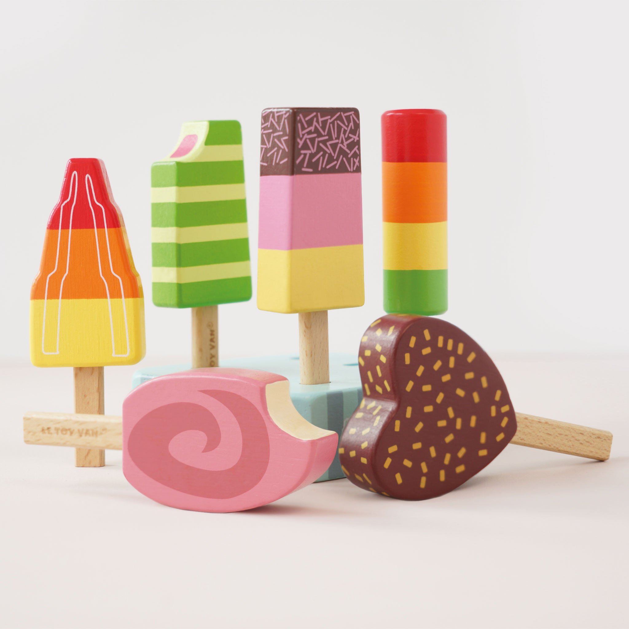 Le Toy Van Wooden Ice Lollies Popsicles