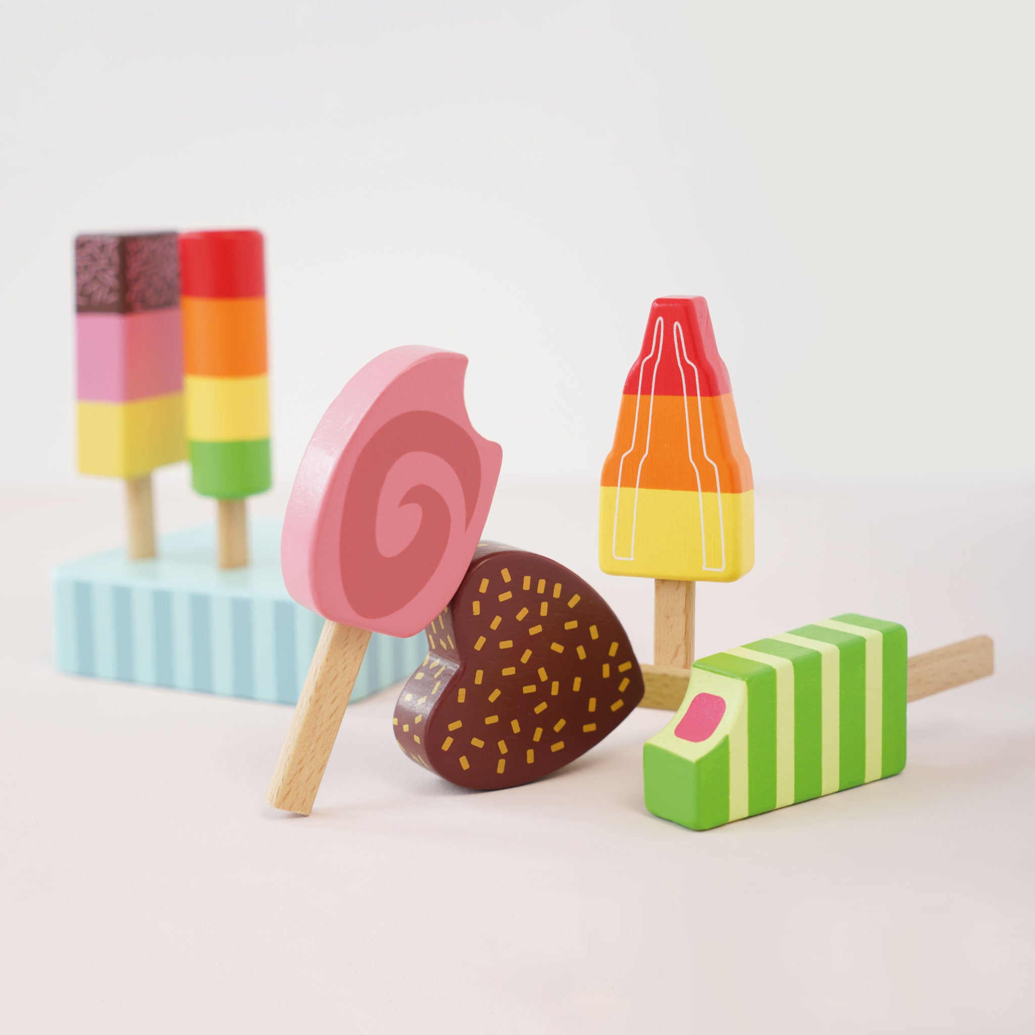 Le Toy Van Wooden Ice Lollies Popsicles
