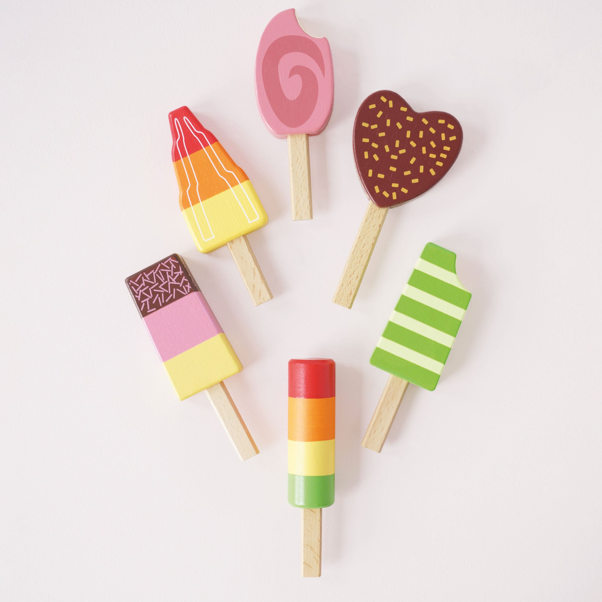 Le Toy Van Wooden Ice Lollies Popsicles