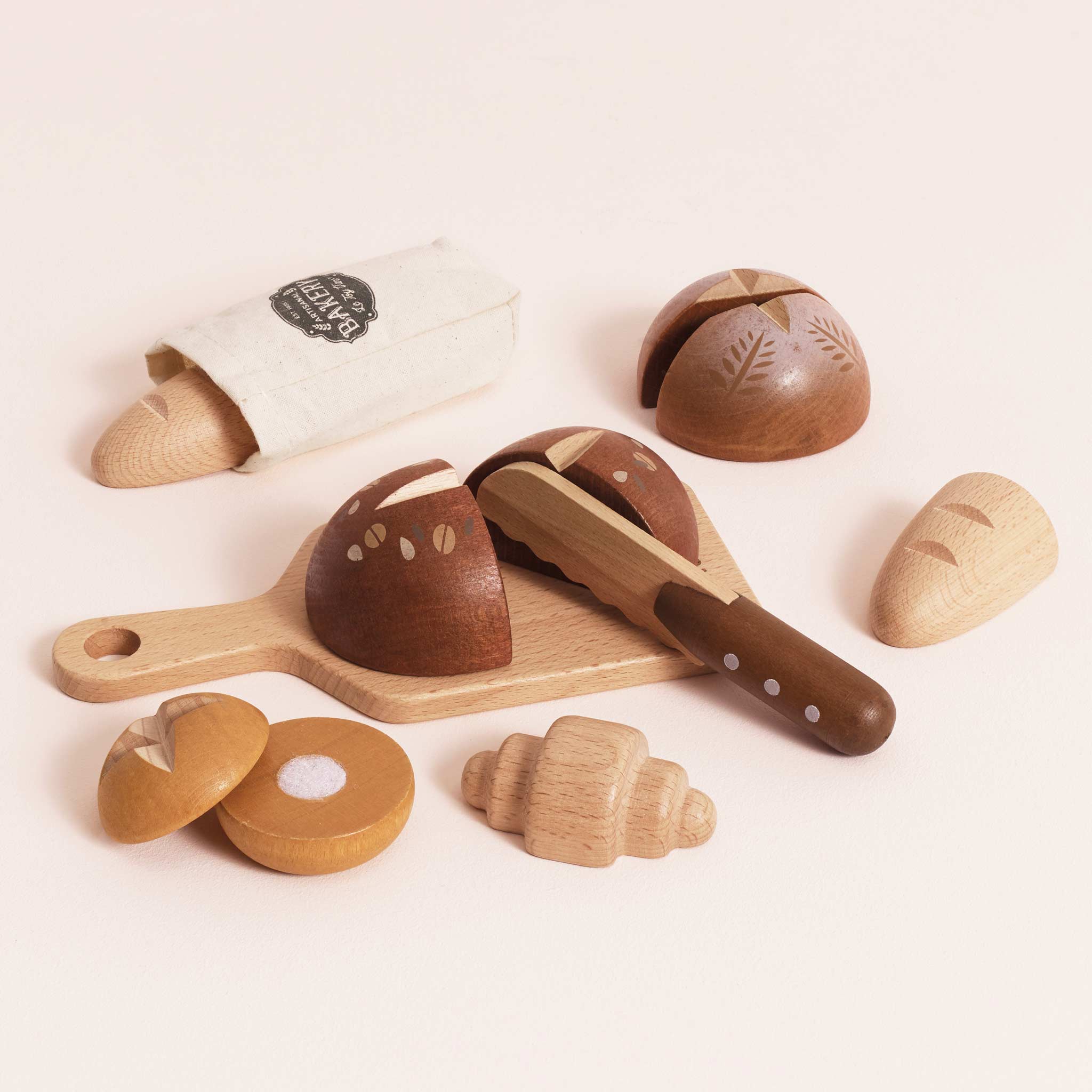 Le Toy Van Artisan Bread and Knife Playset