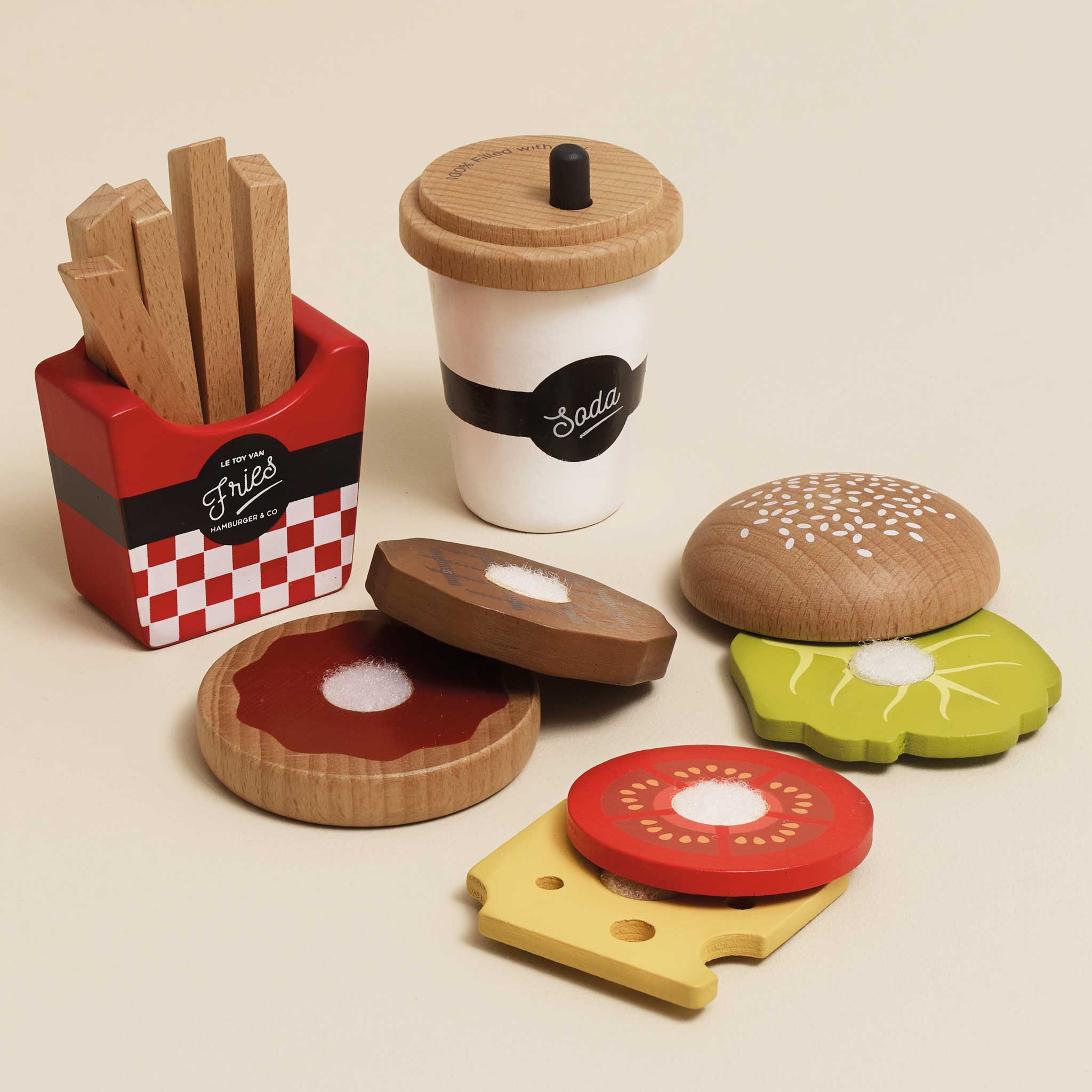 Le Toy Van Gourmet Hamburger Playset