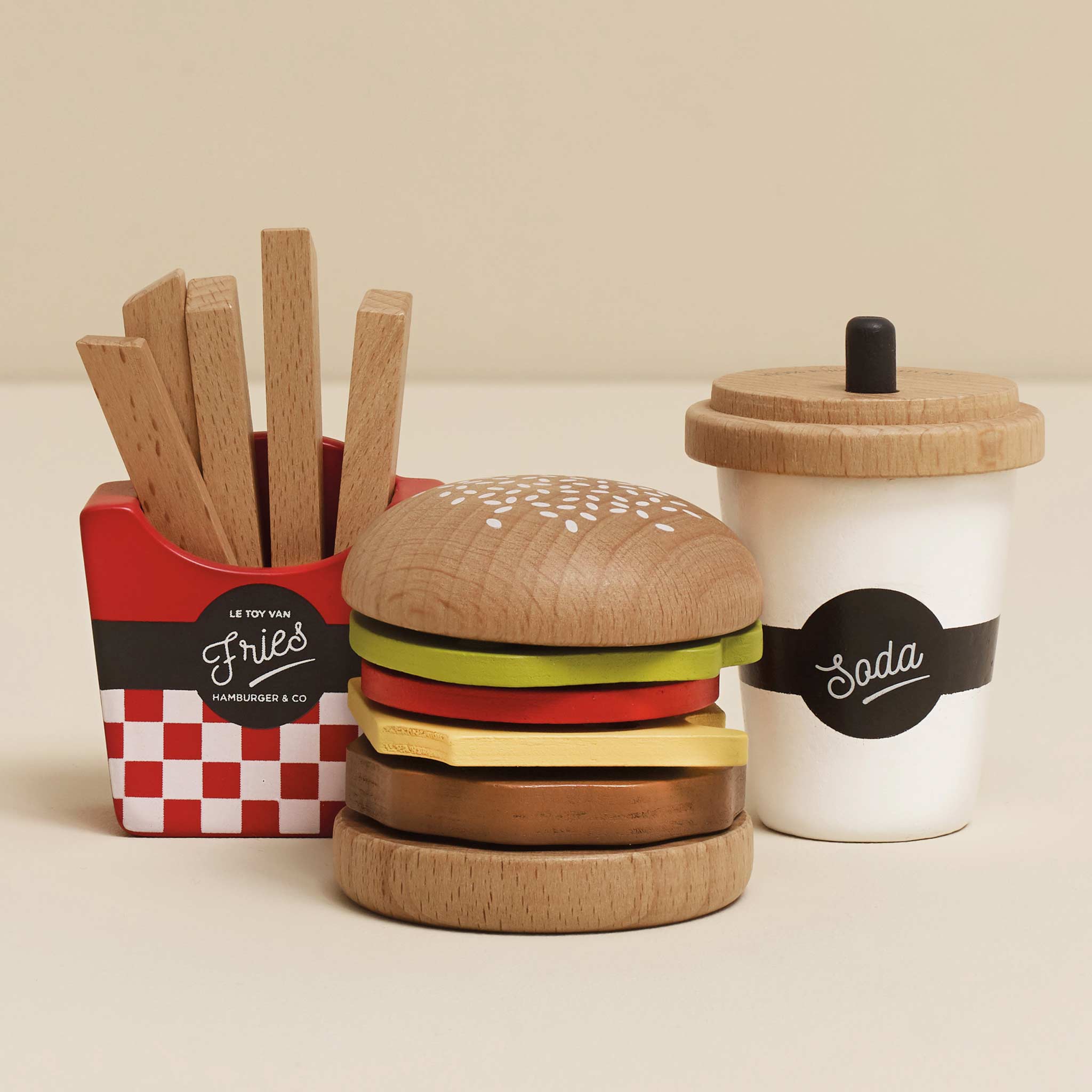Le Toy Van Gourmet Hamburger Playset