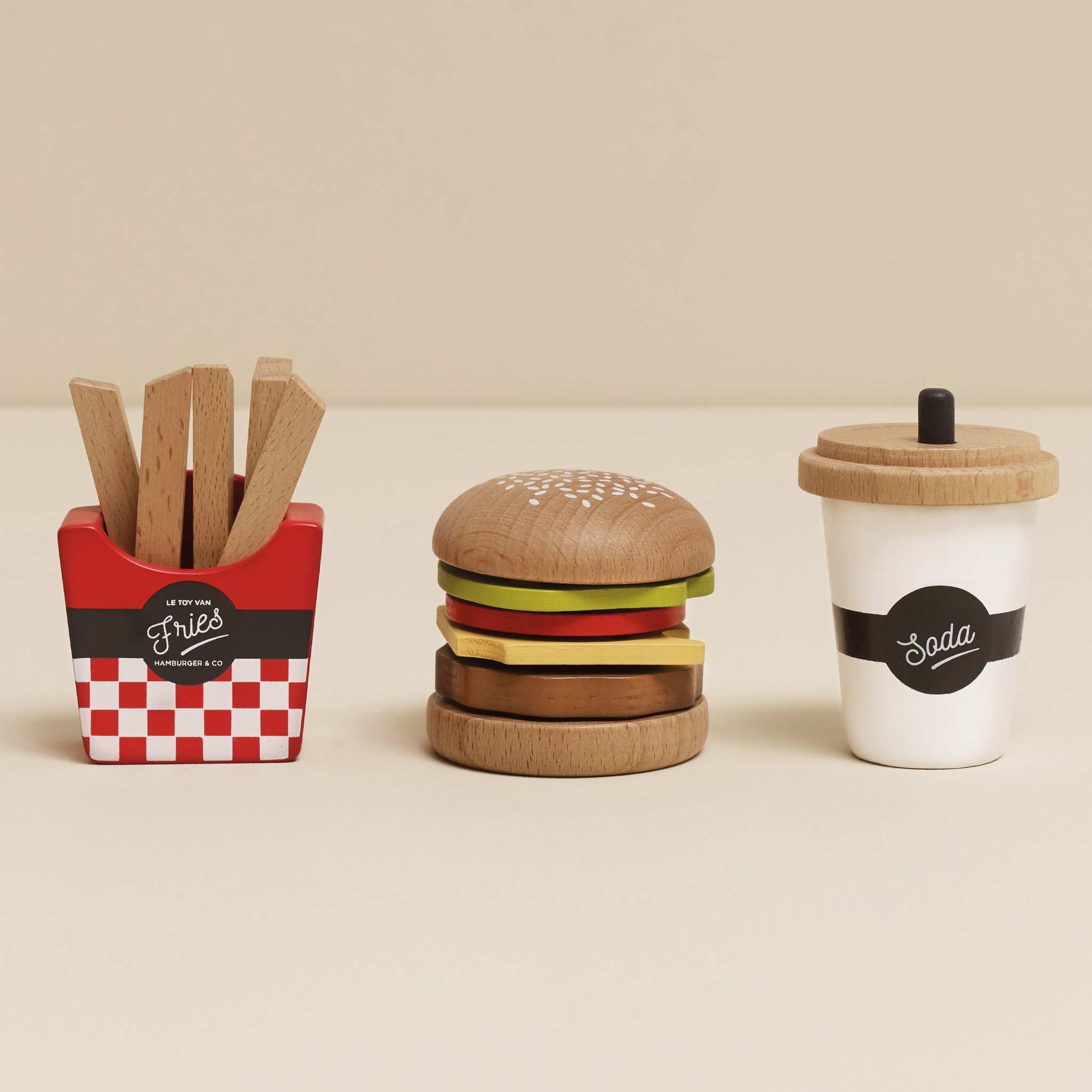 Le Toy Van Gourmet Hamburger Playset