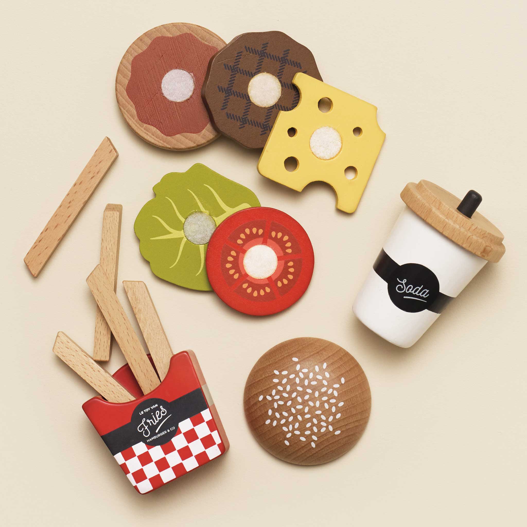 Le Toy Van Gourmet Hamburger Playset