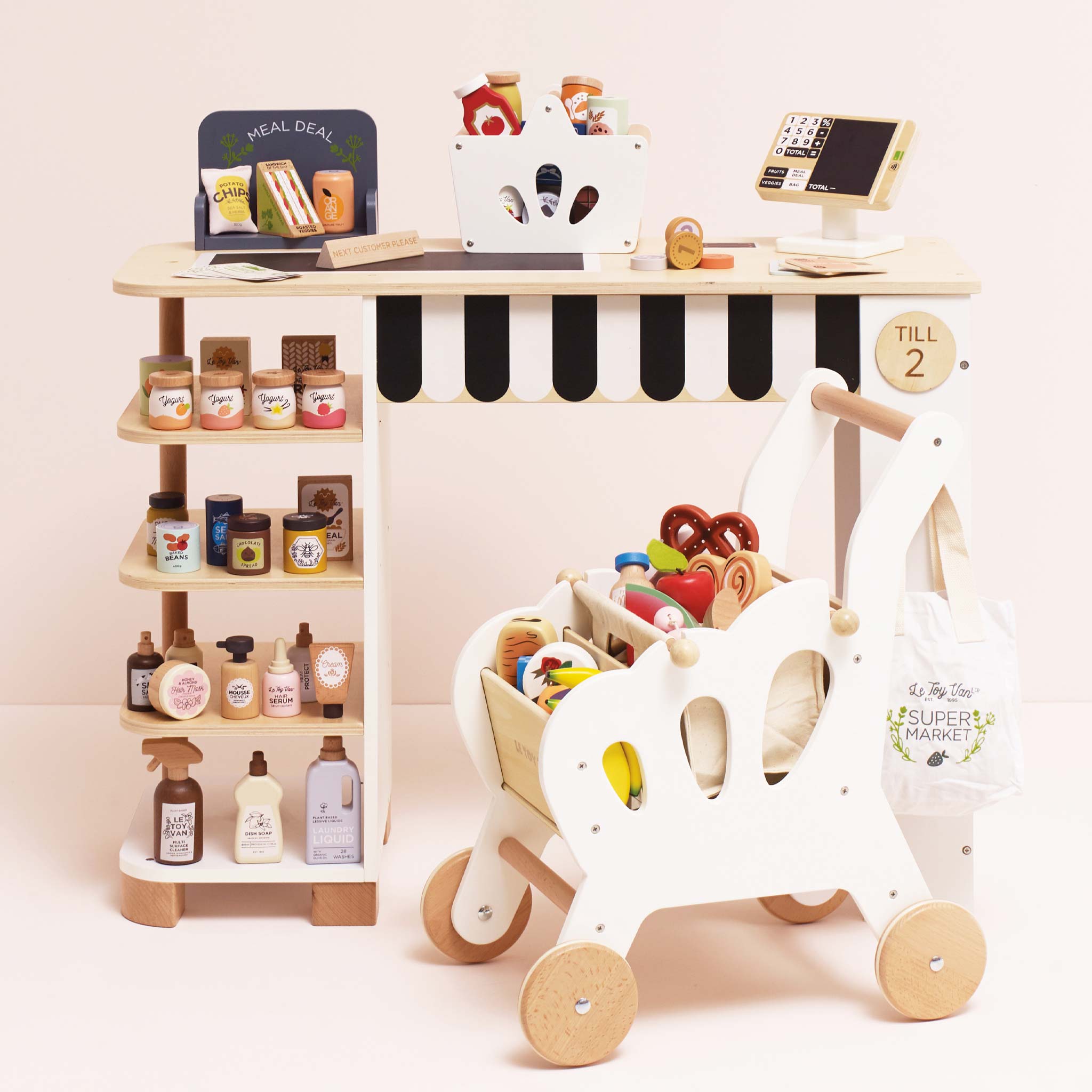 Le Toy Van Groceries Set & Scanner