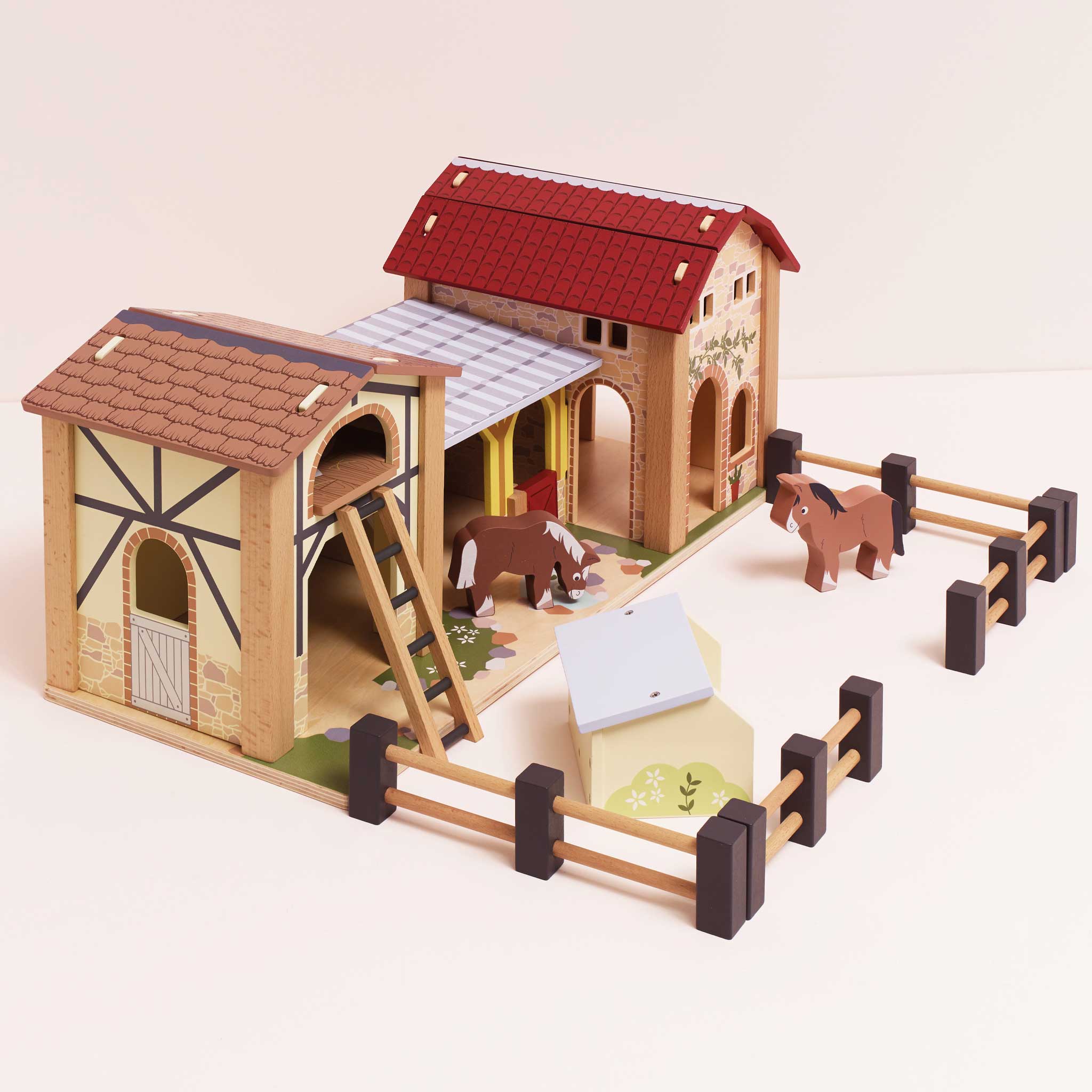 Le Toy Van Farmyard Stables