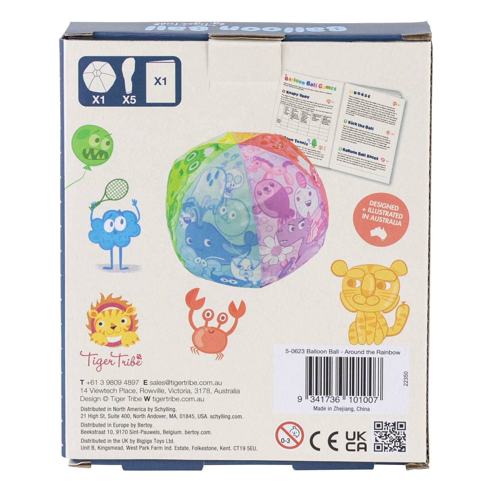 Tiger Tribe Balloon Ball – Around The Rainbow
