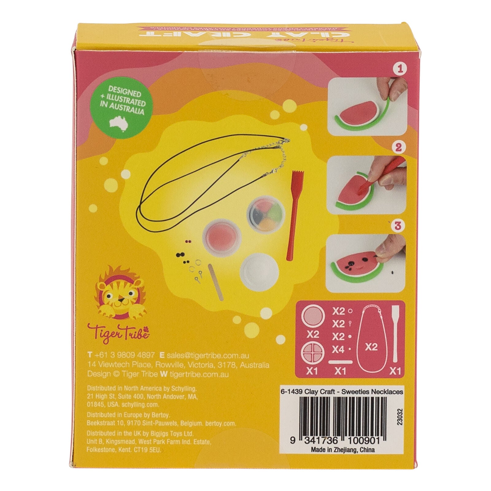 Tiger Tribe Clay Craft – Sweeties Necklaces