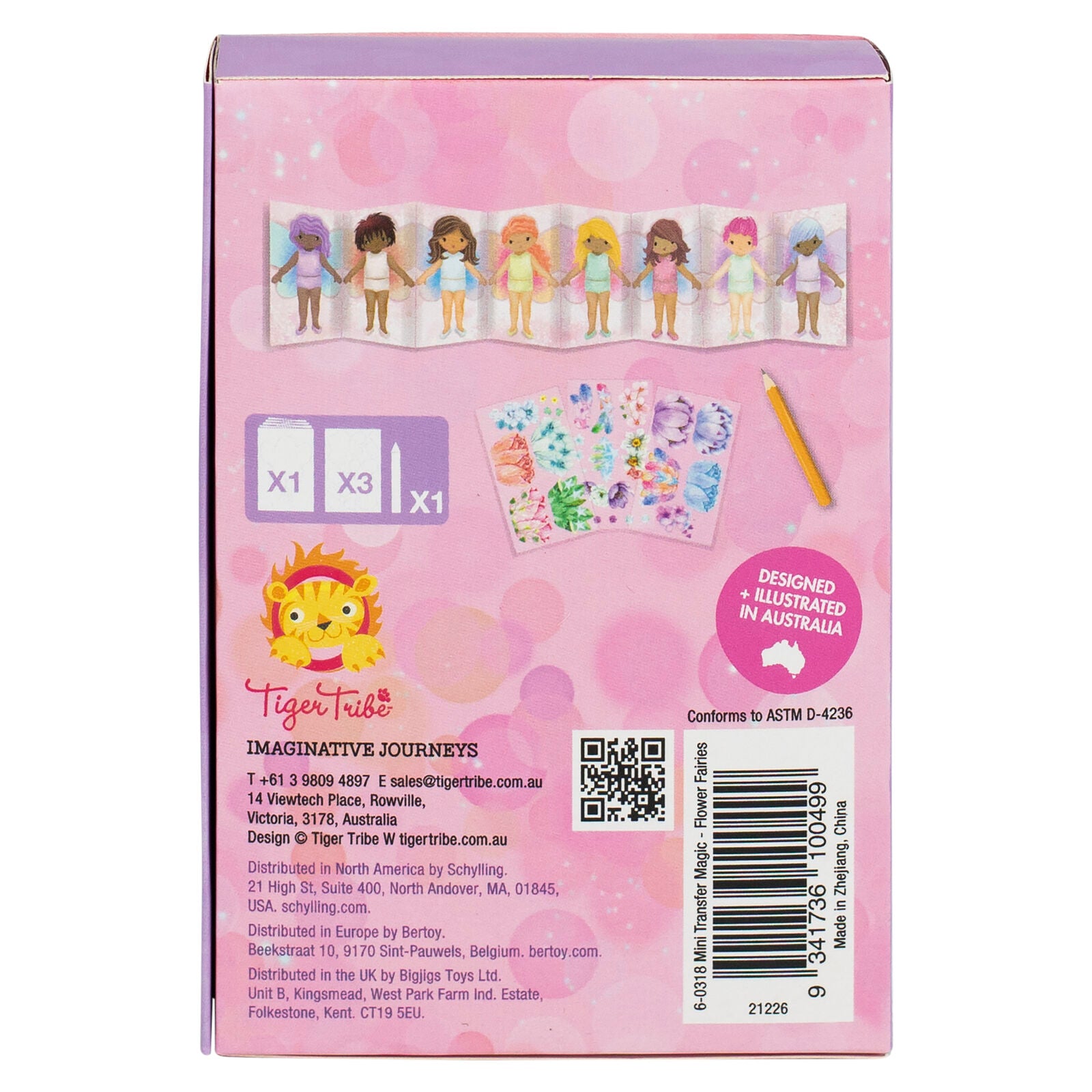 Tiger Tribe Mini Transfer Magic – Flower Fairies