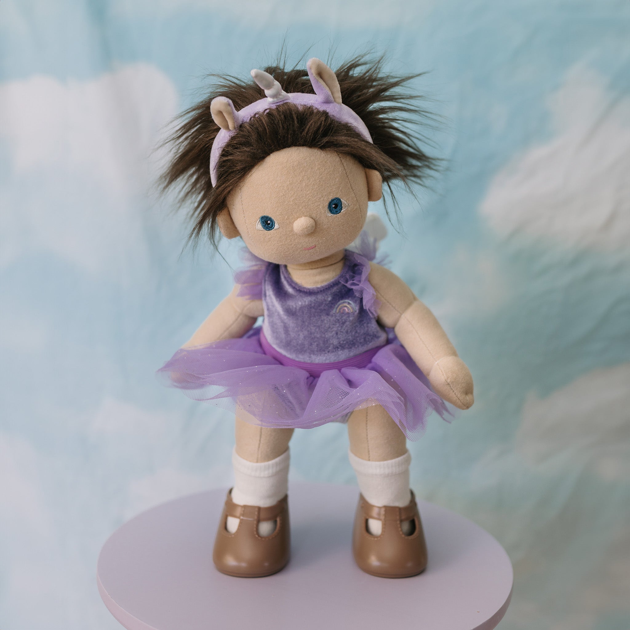 Olli Ella Dinkum Unicorn Outfit – Lilac