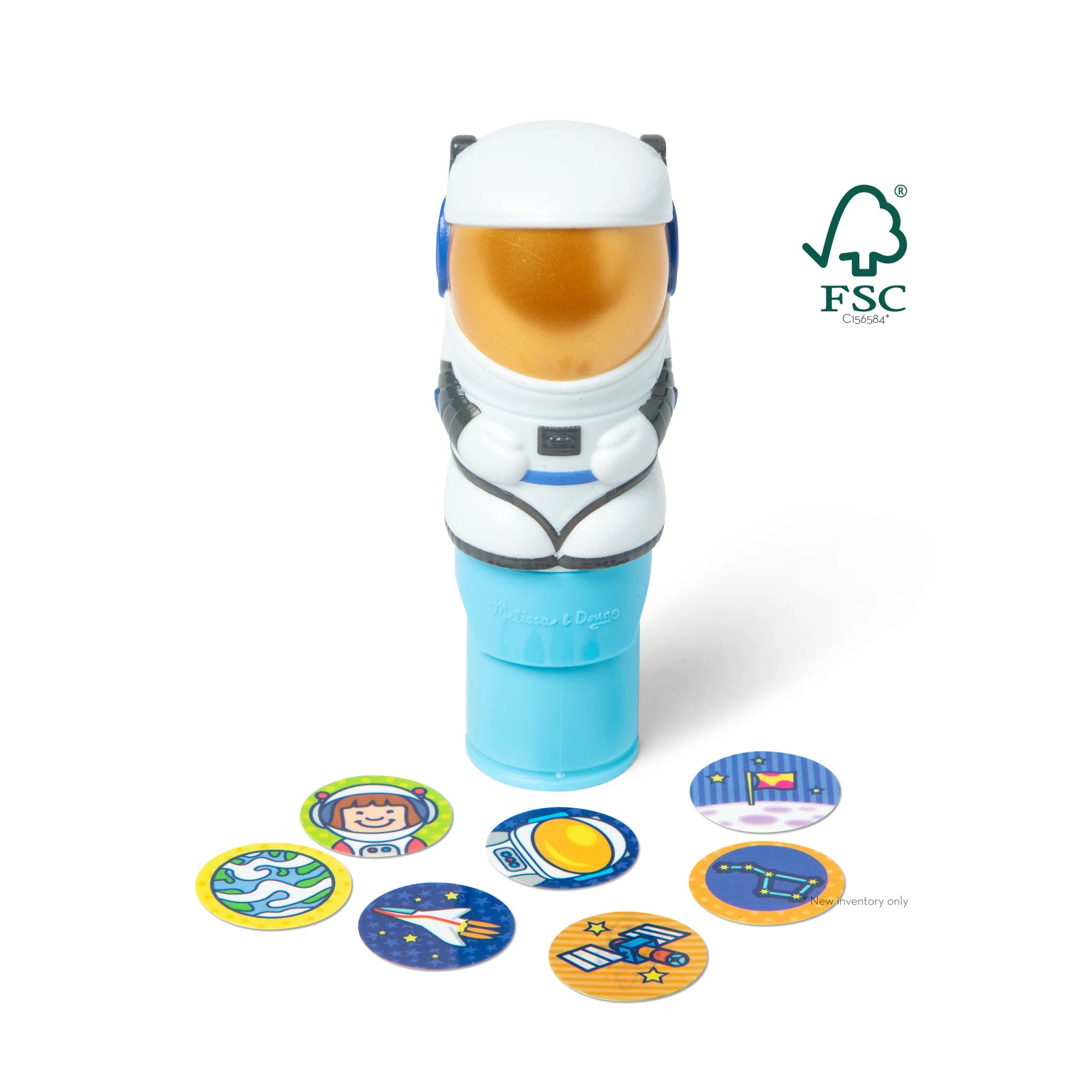 Melissa & Doug Sticker WOW!™ Activity Pad & Sticker Stamper – Astronaut